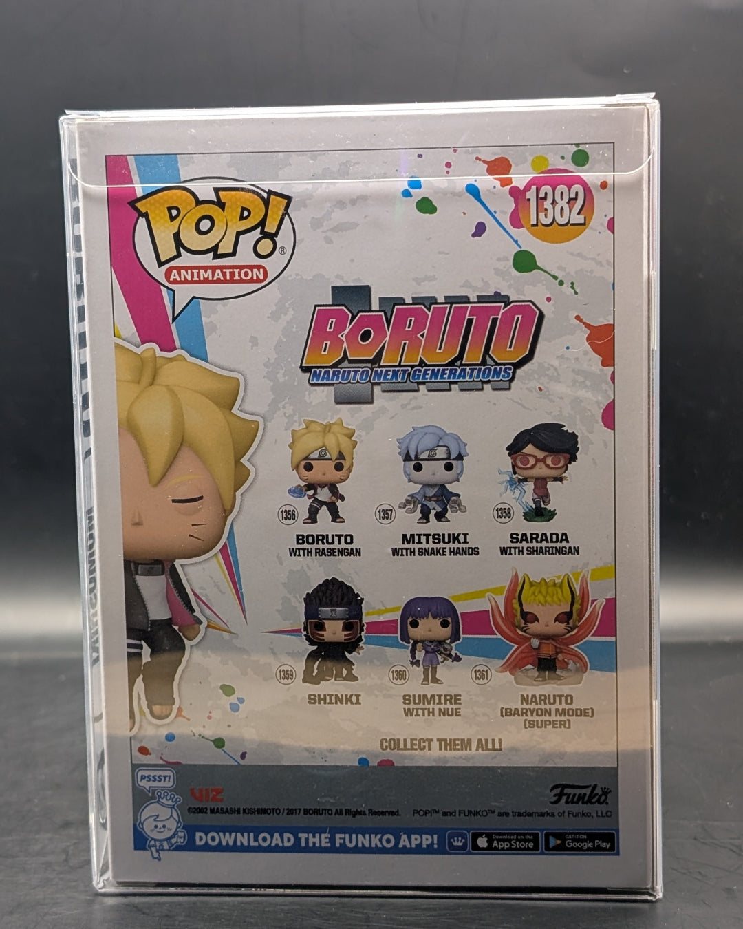 Boruto (Momoshiki Transformation) Funko Pop Signed by Xander Mobus