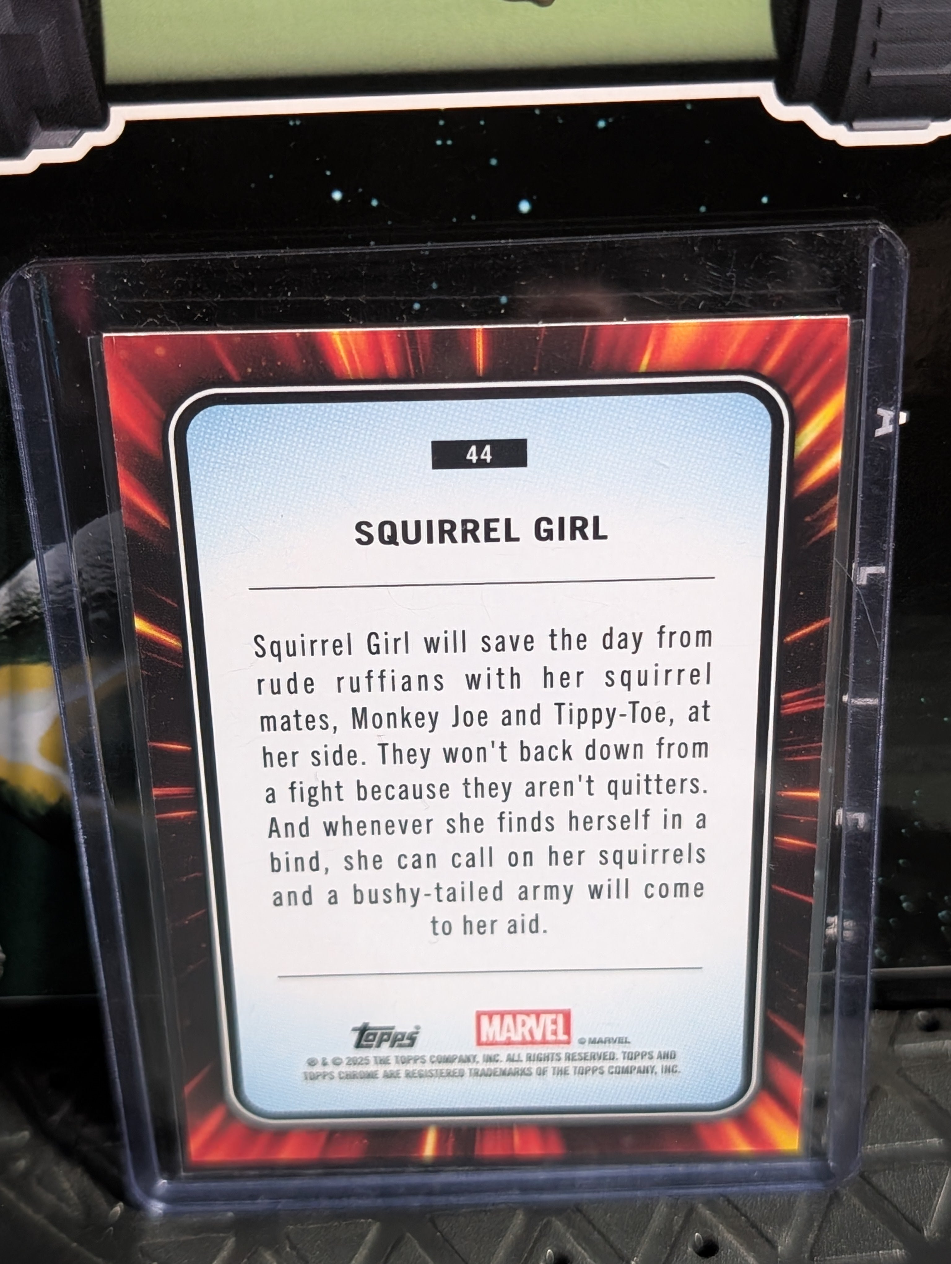 Squirrel Girl Yellow Lava Holo