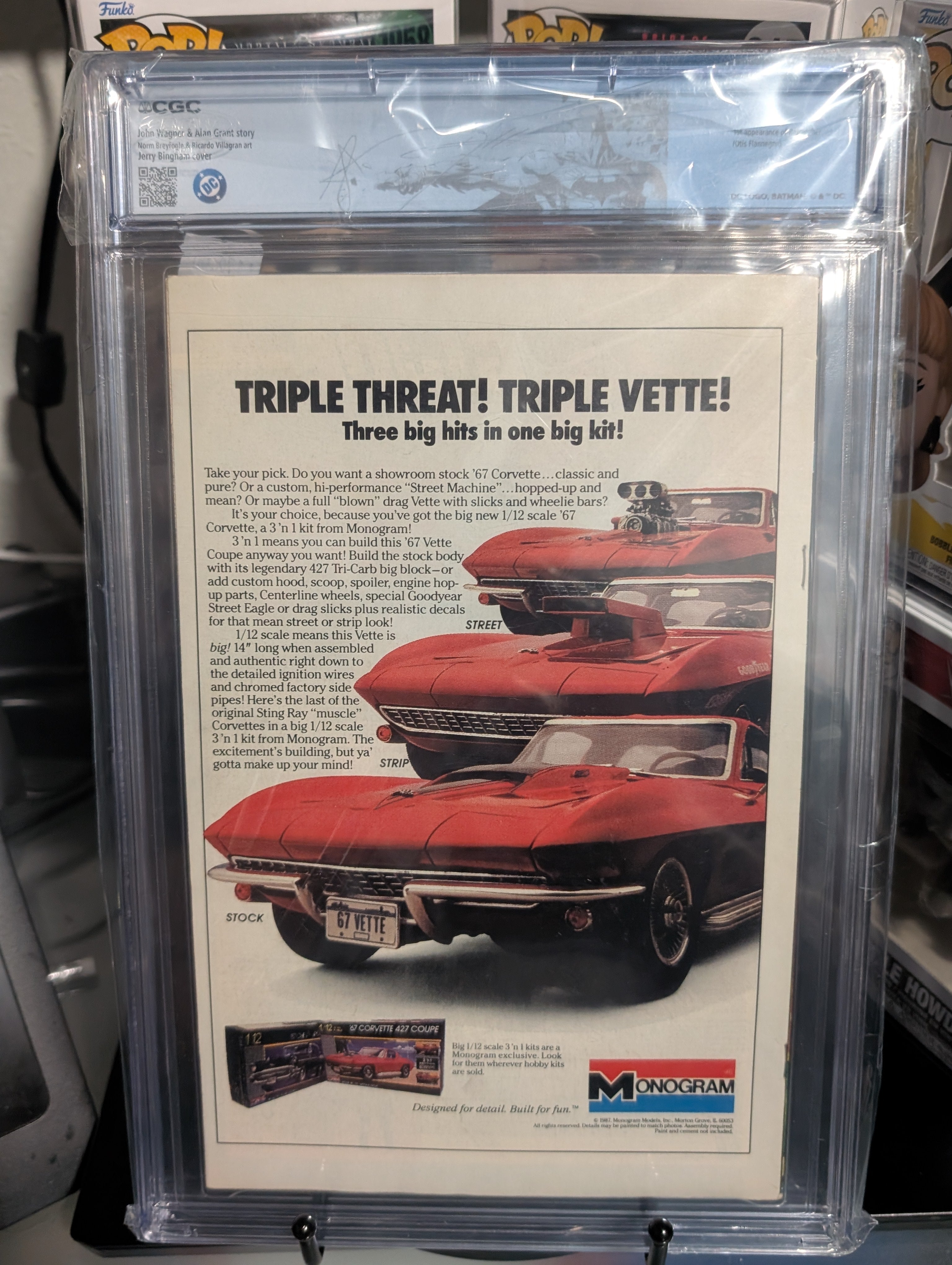 Detective Comics #585 in CGC 8.5 condition