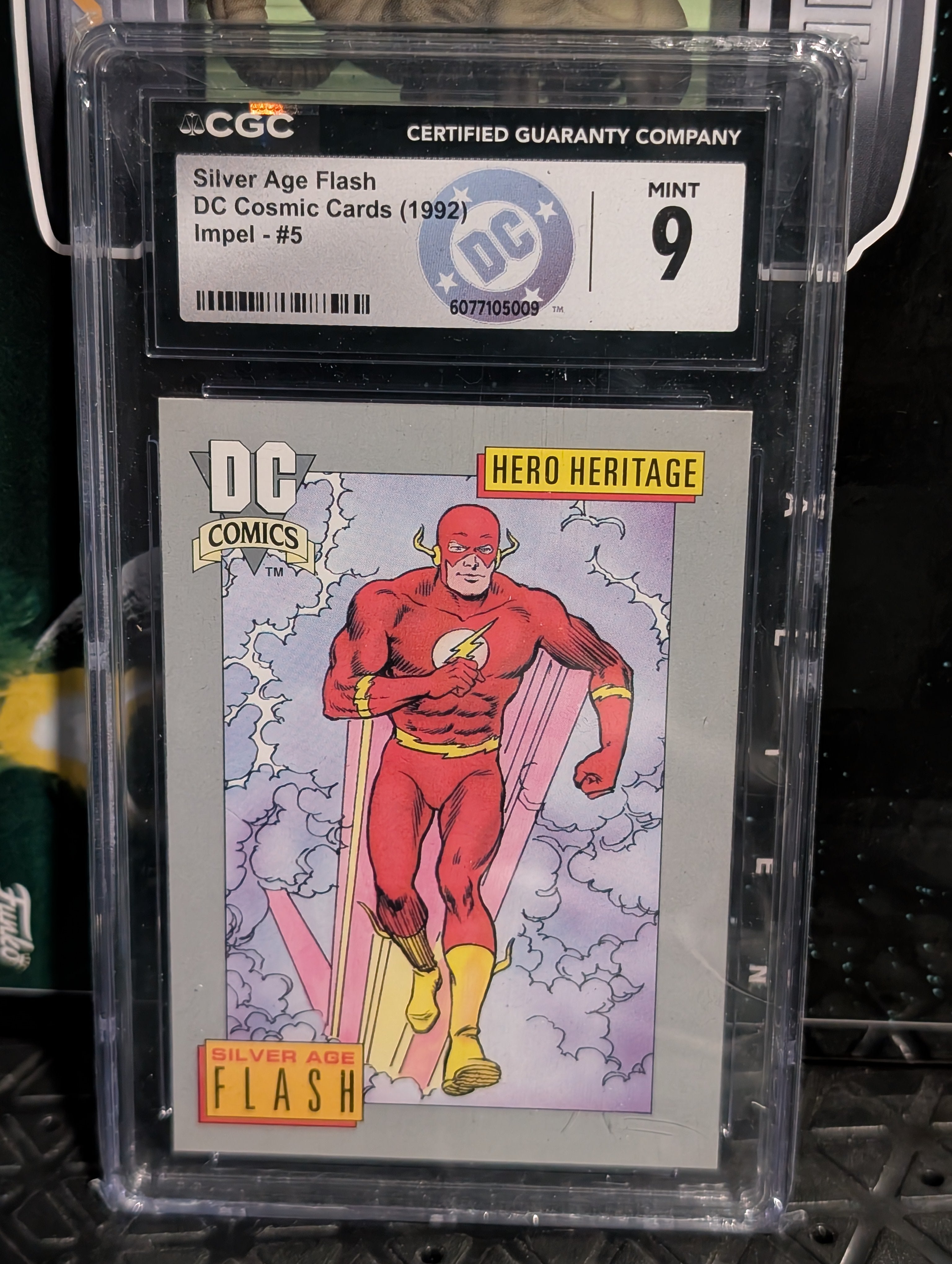 The silver age flash cgc 9