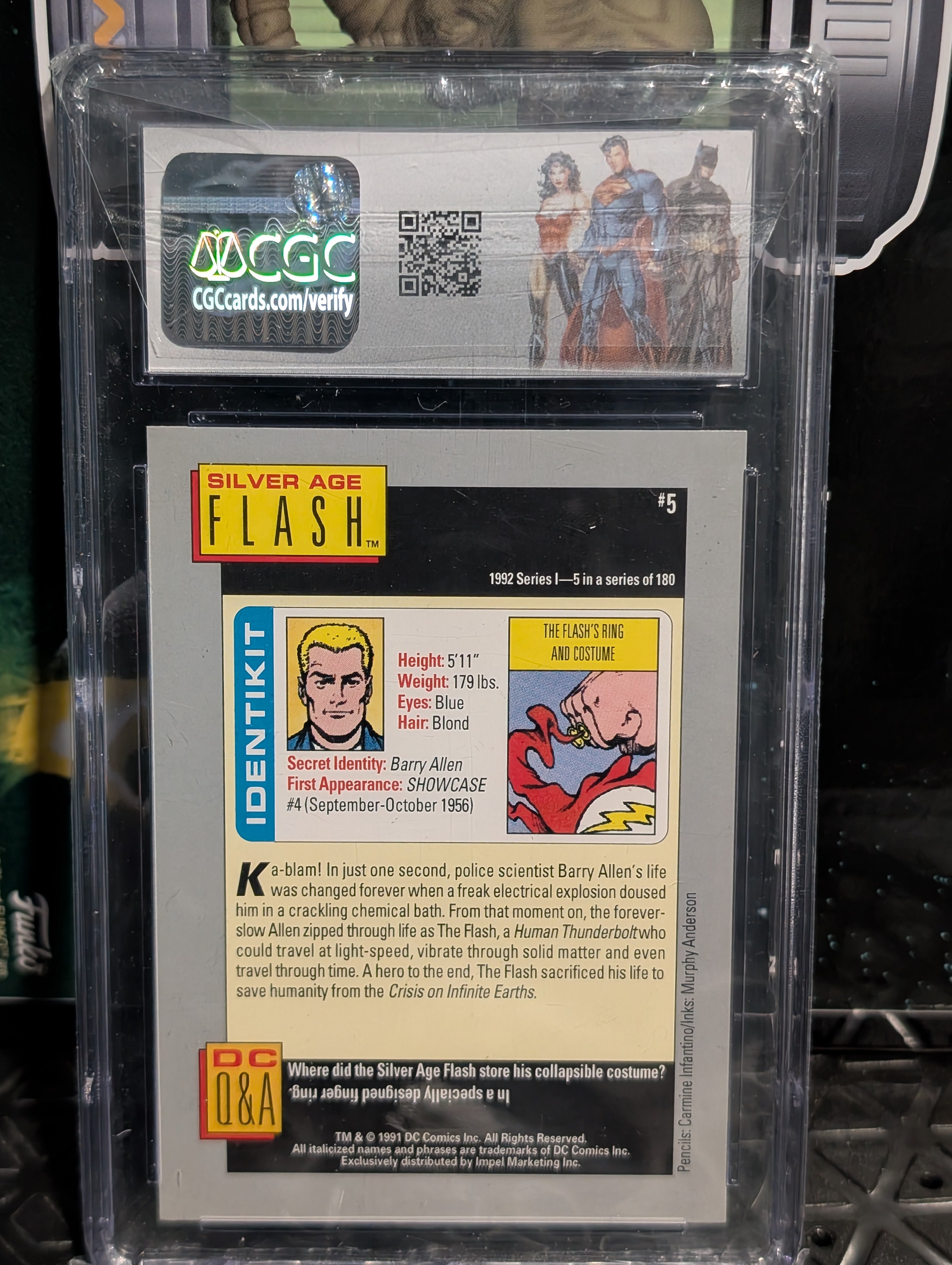 The silver age flash cgc 9