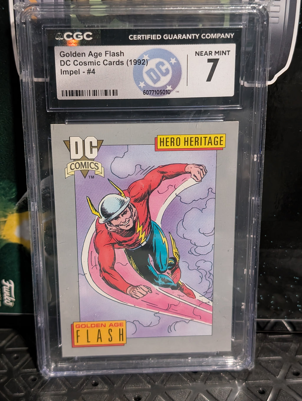 The golden age flash cgc 7