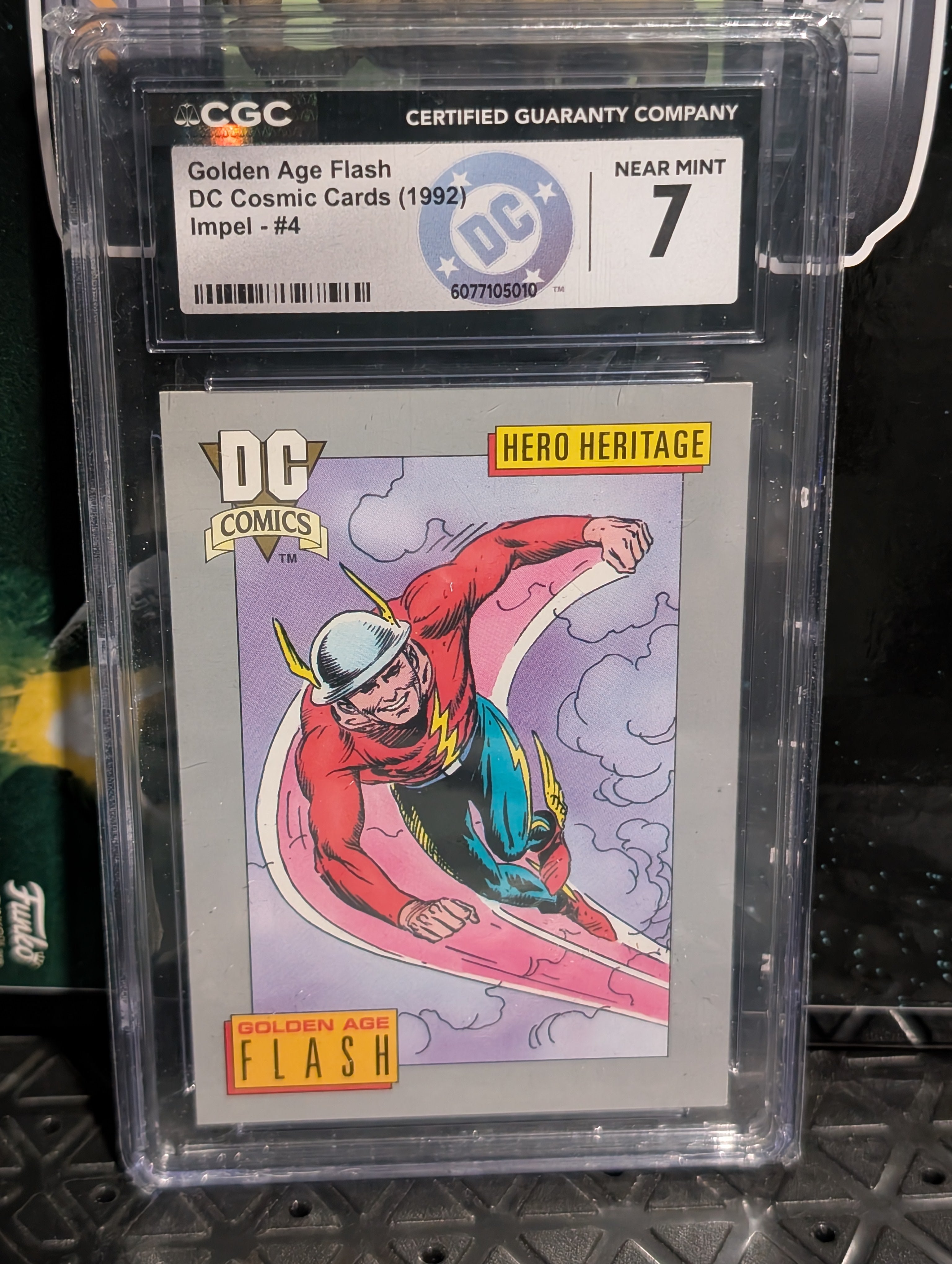The golden age flash cgc 7