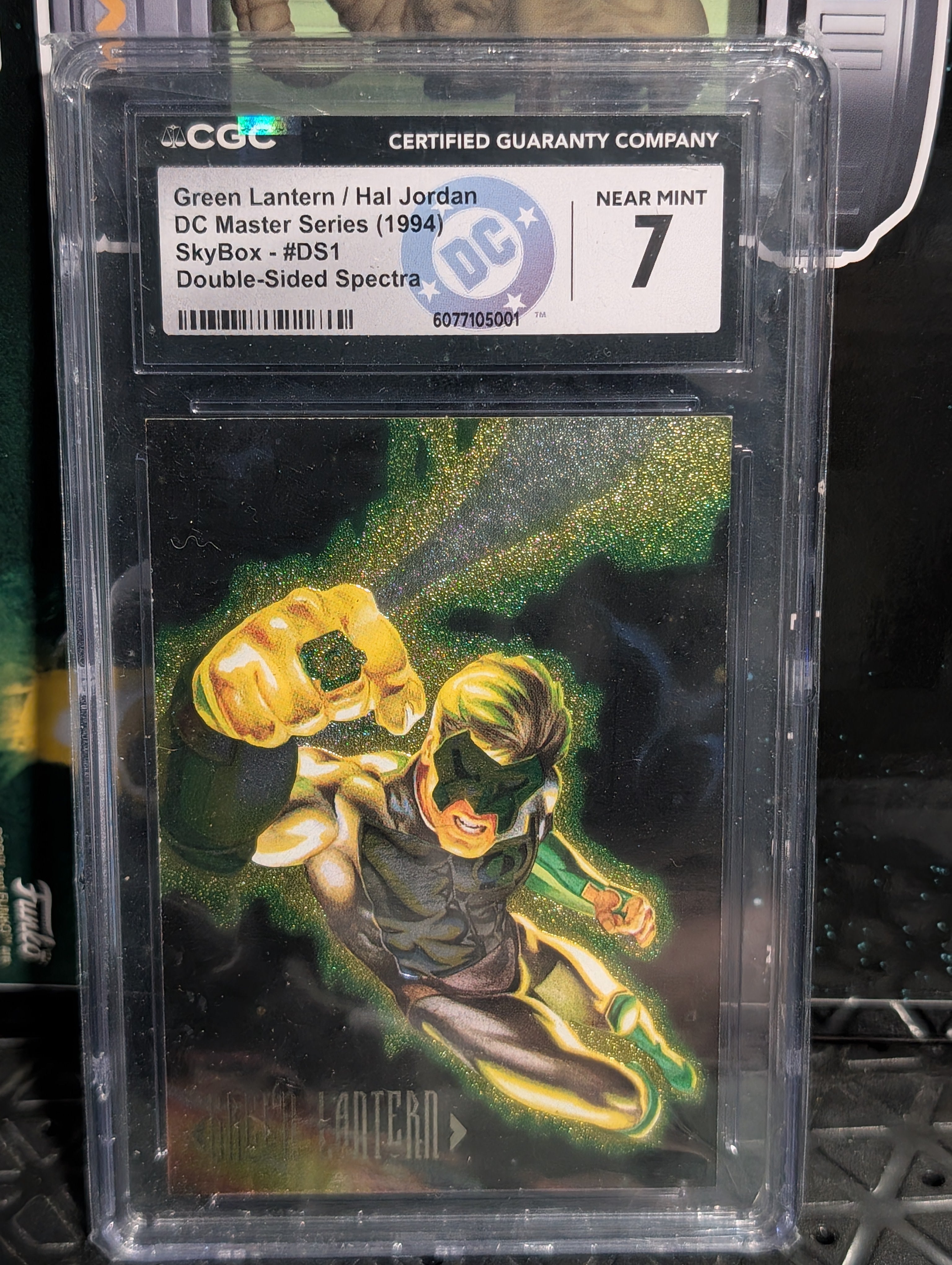 Green Lantern/ Hal Jordan Double-Sided Spectra CGC 7