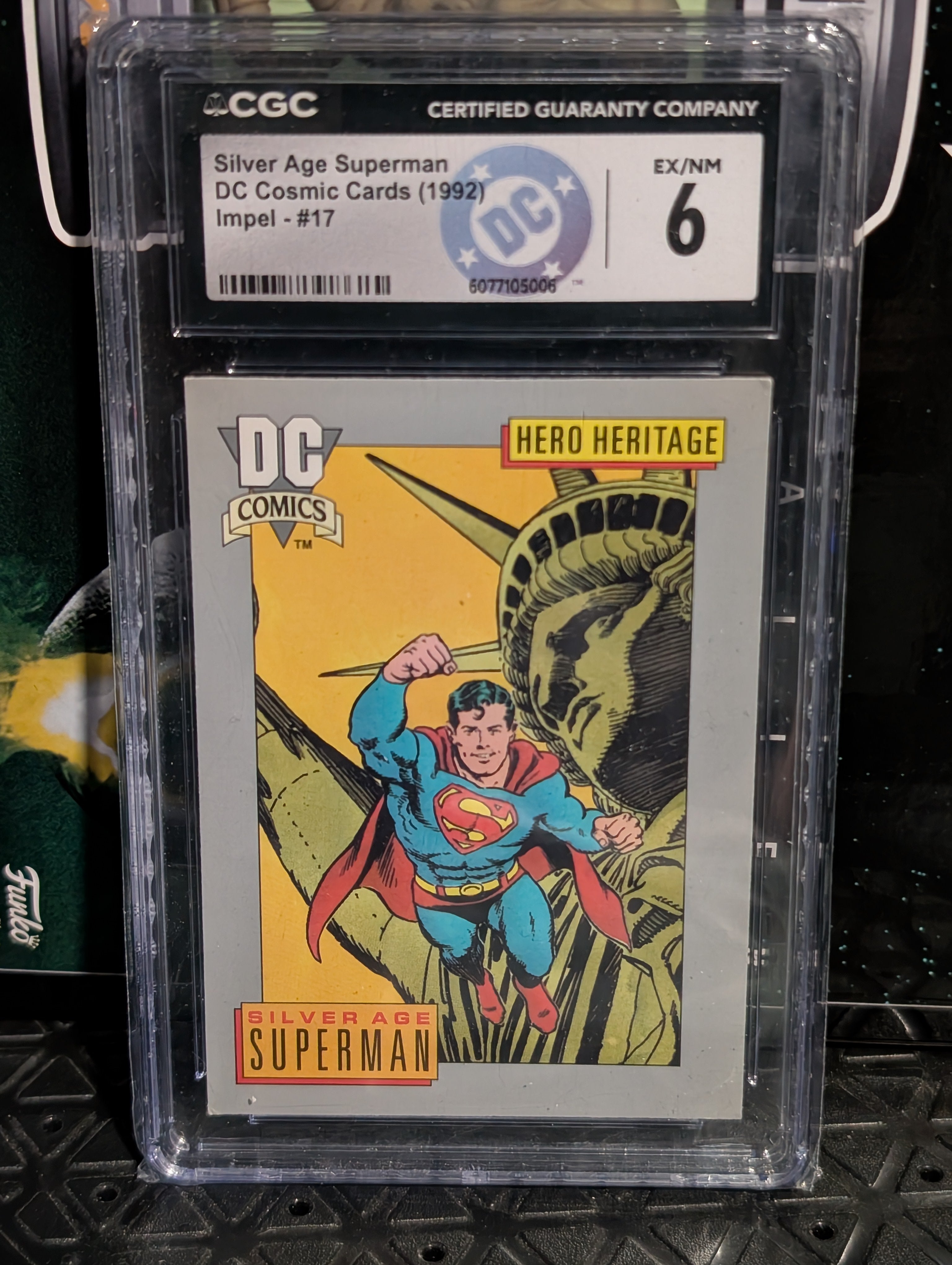 The Silver age superman cgc 6