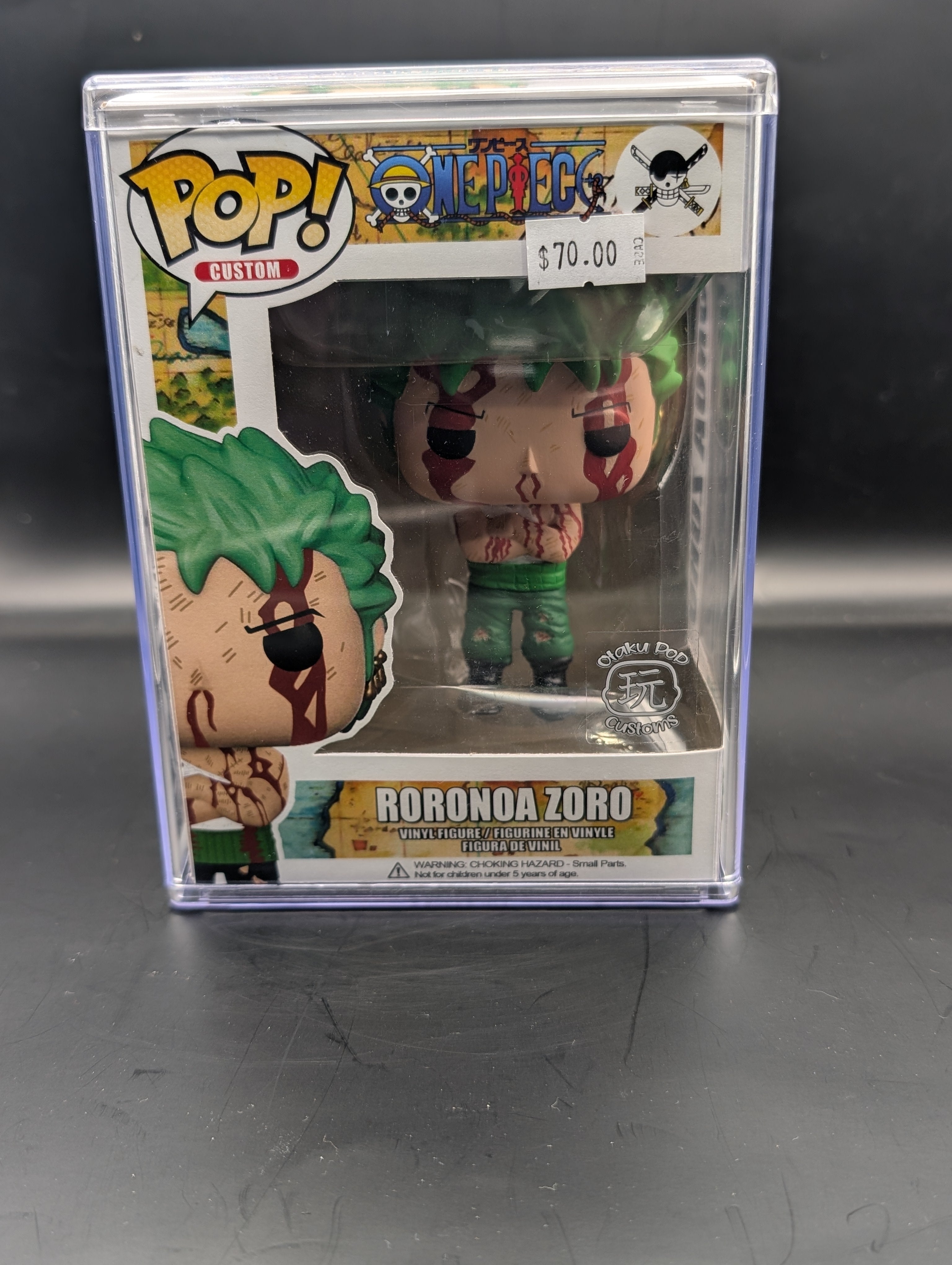 otaku pop custom roronoa zoro funko pop
