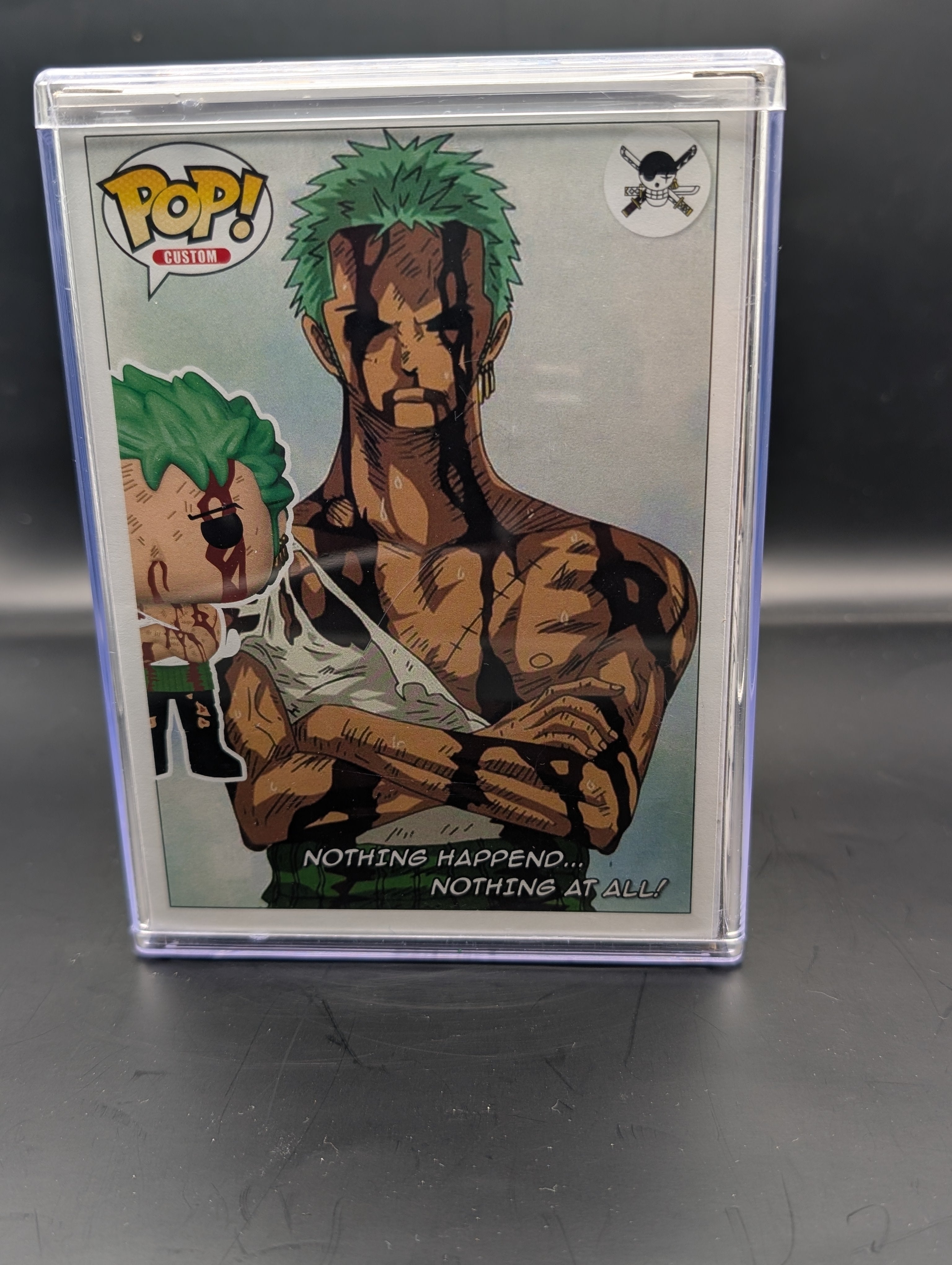 otaku pop custom roronoa zoro funko pop