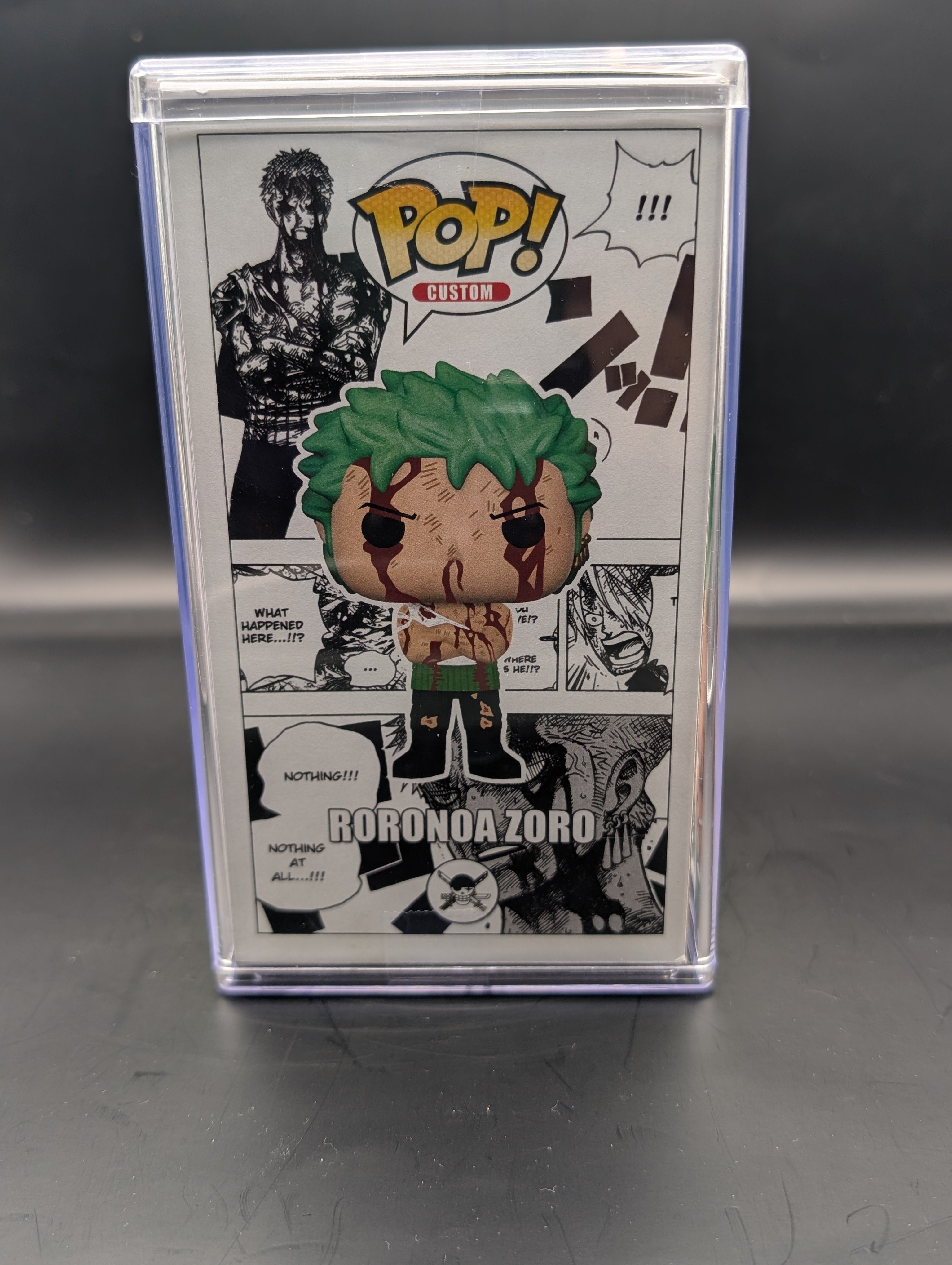 otaku pop custom roronoa zoro funko pop