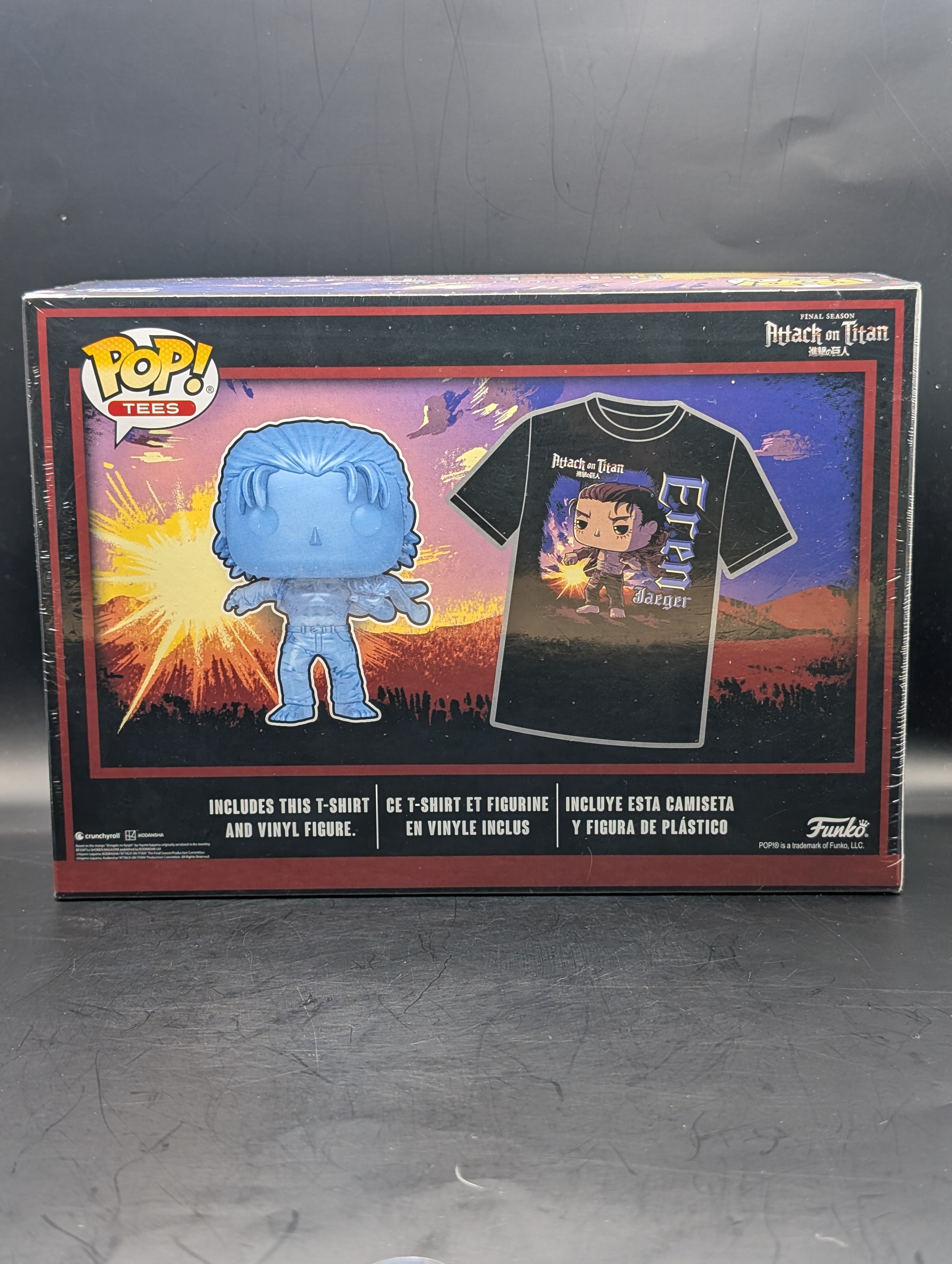 Eren jaeger Funko with Shirt