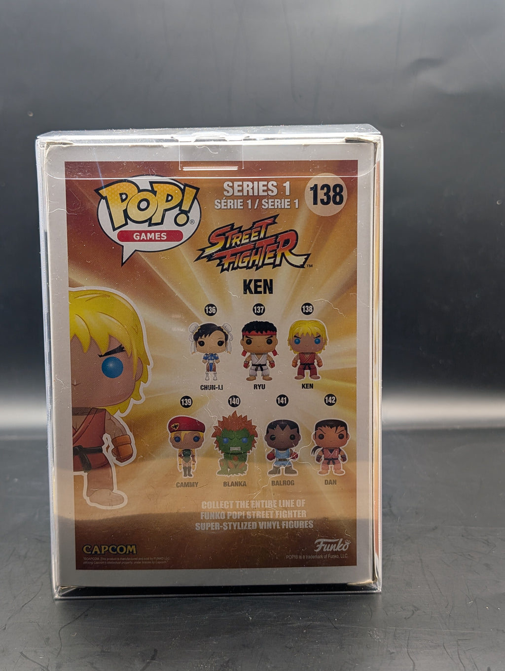 Street Fighter Ken Funko Pop