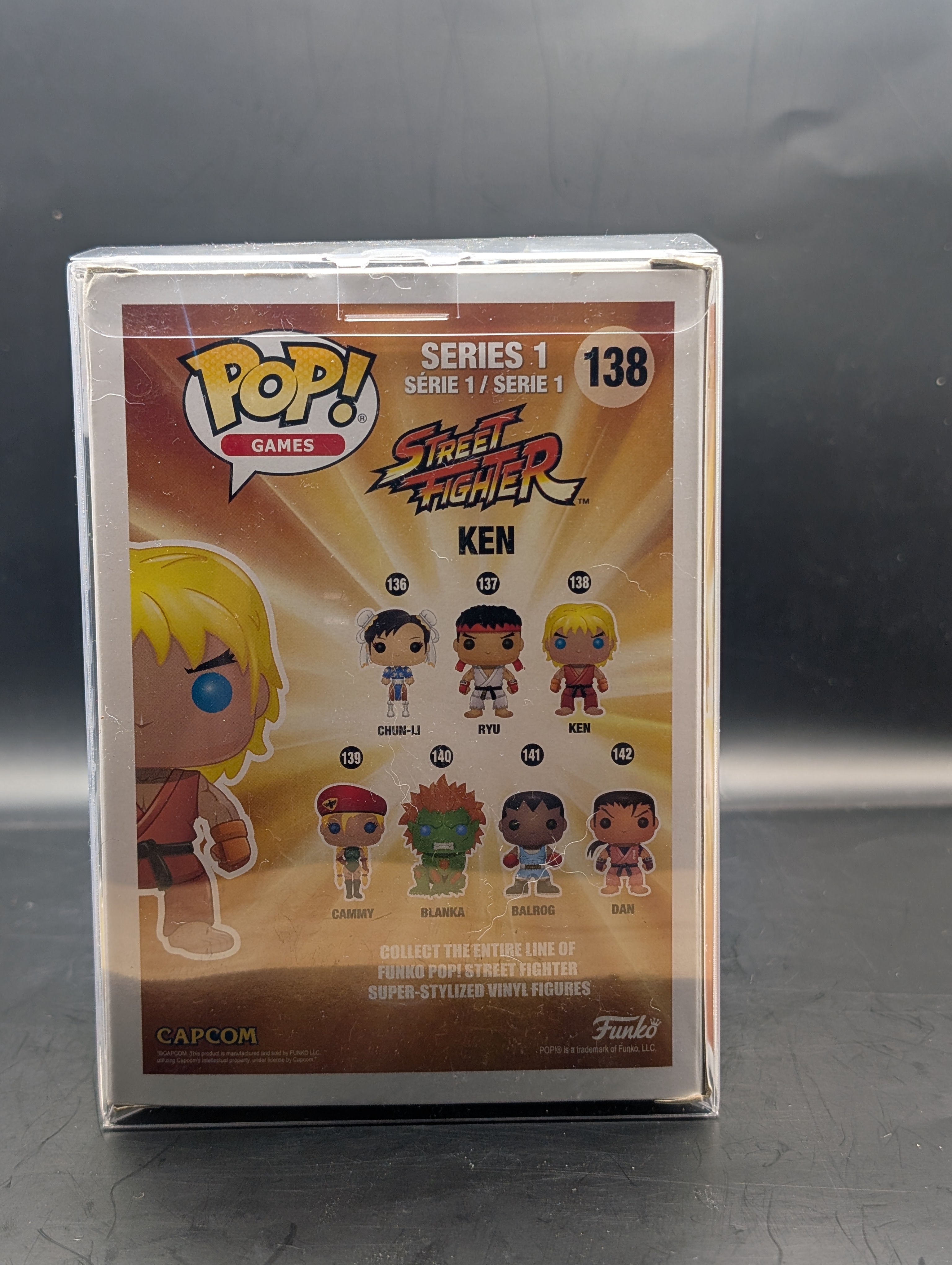 Street Fighter Ken Funko Pop