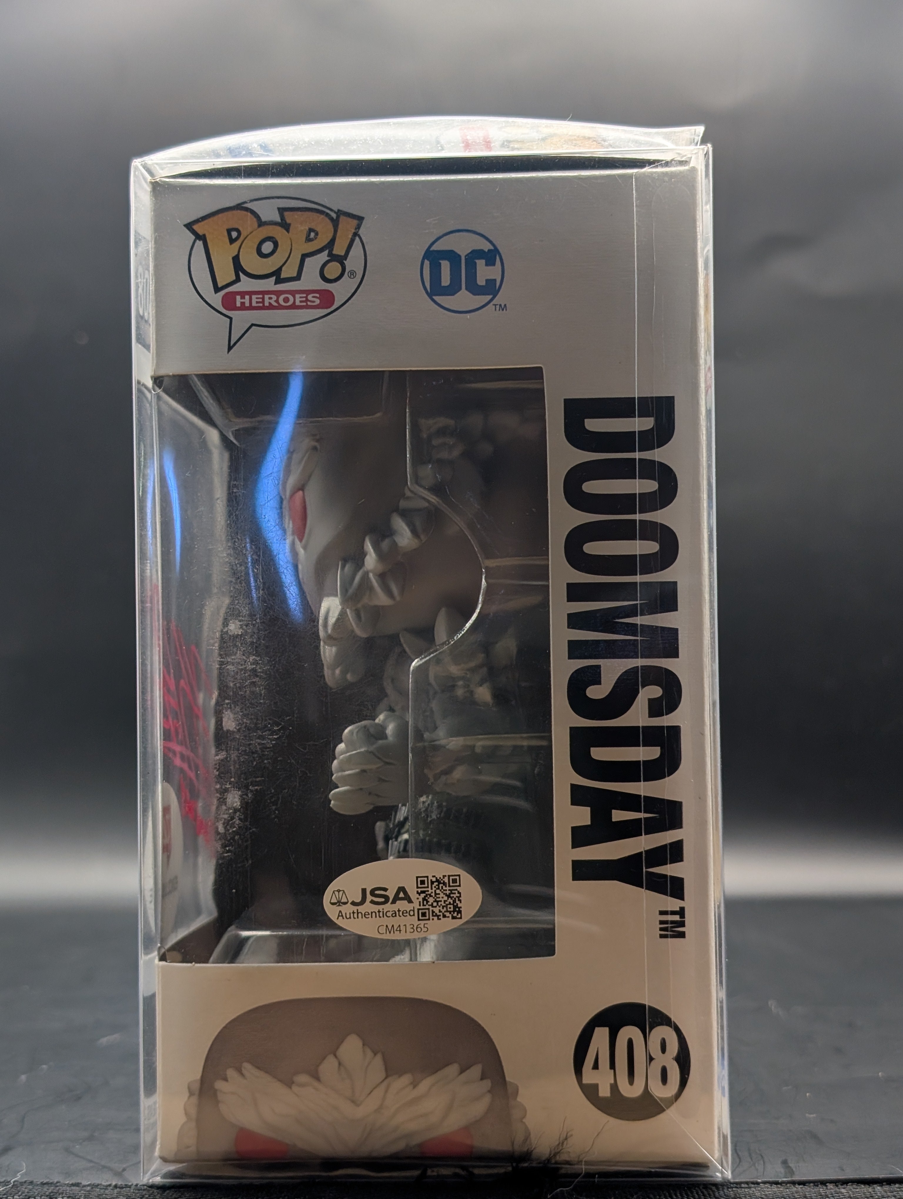 DC Injustice Doomsday Funko Signed by Khary Payton