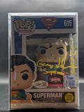 DC Target-Con Exclusive Superman Funko Signed by George Newburn