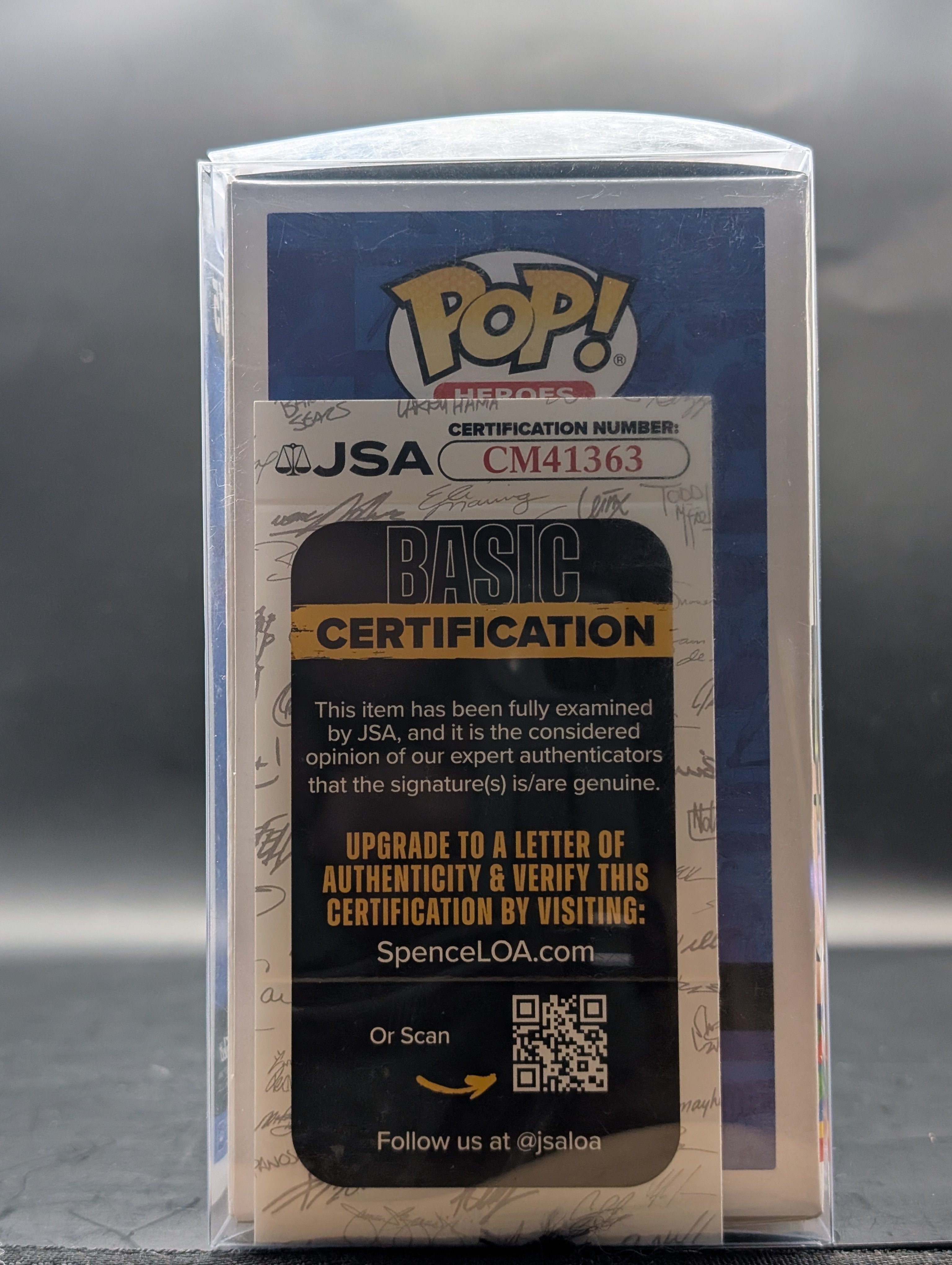 DC Target-Con Exclusive Superman Funko Signed by George Newburn
