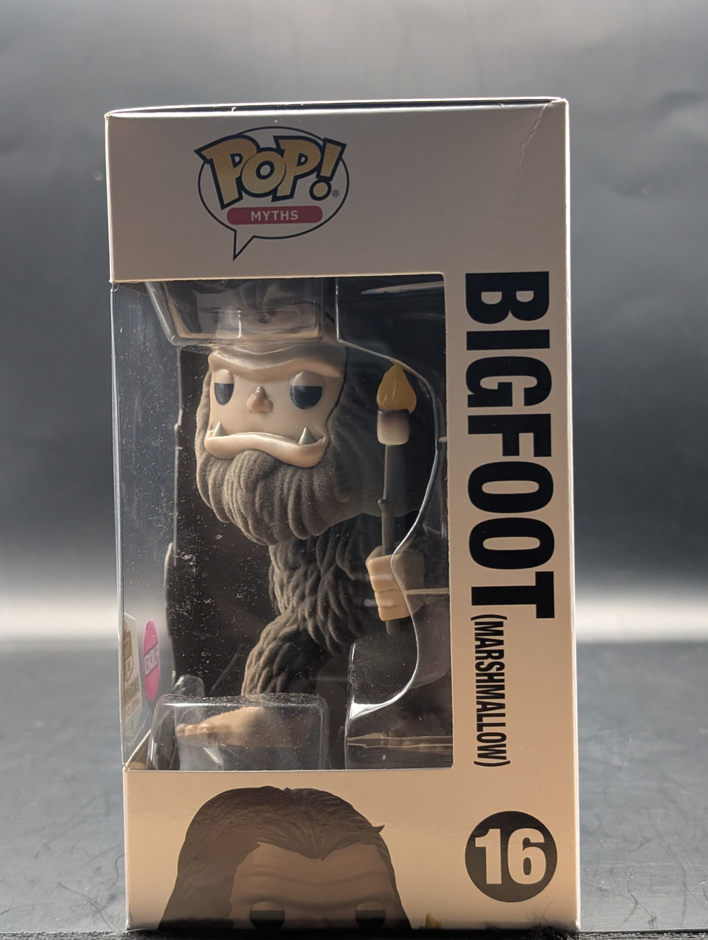 Flocked Bigfoot (Marshmallow) Funko Pop