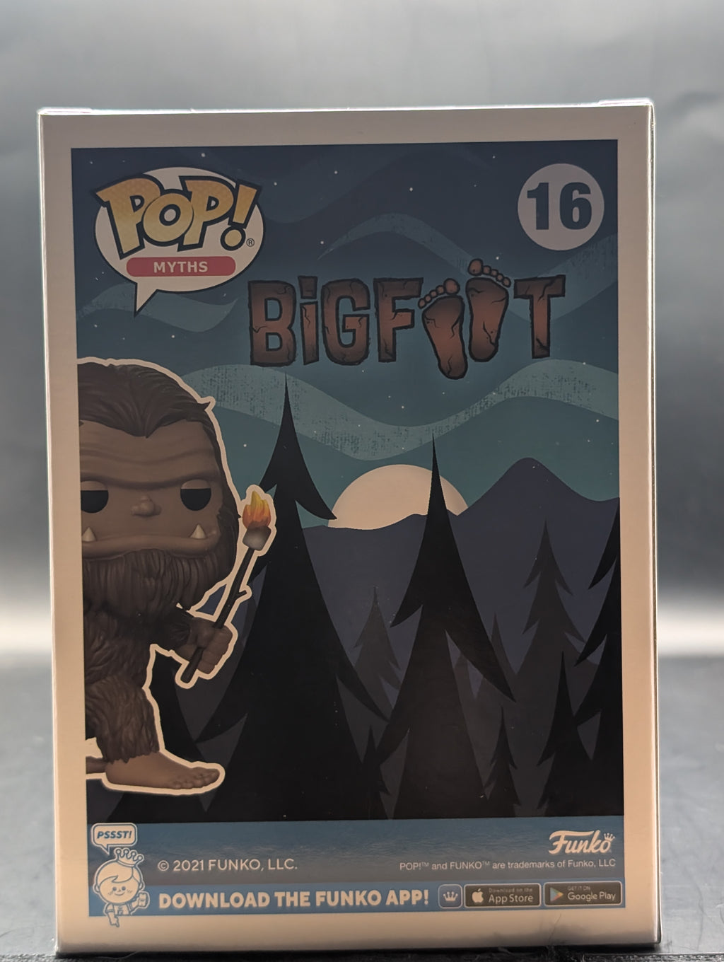 Flocked Bigfoot (Marshmallow) Funko Pop