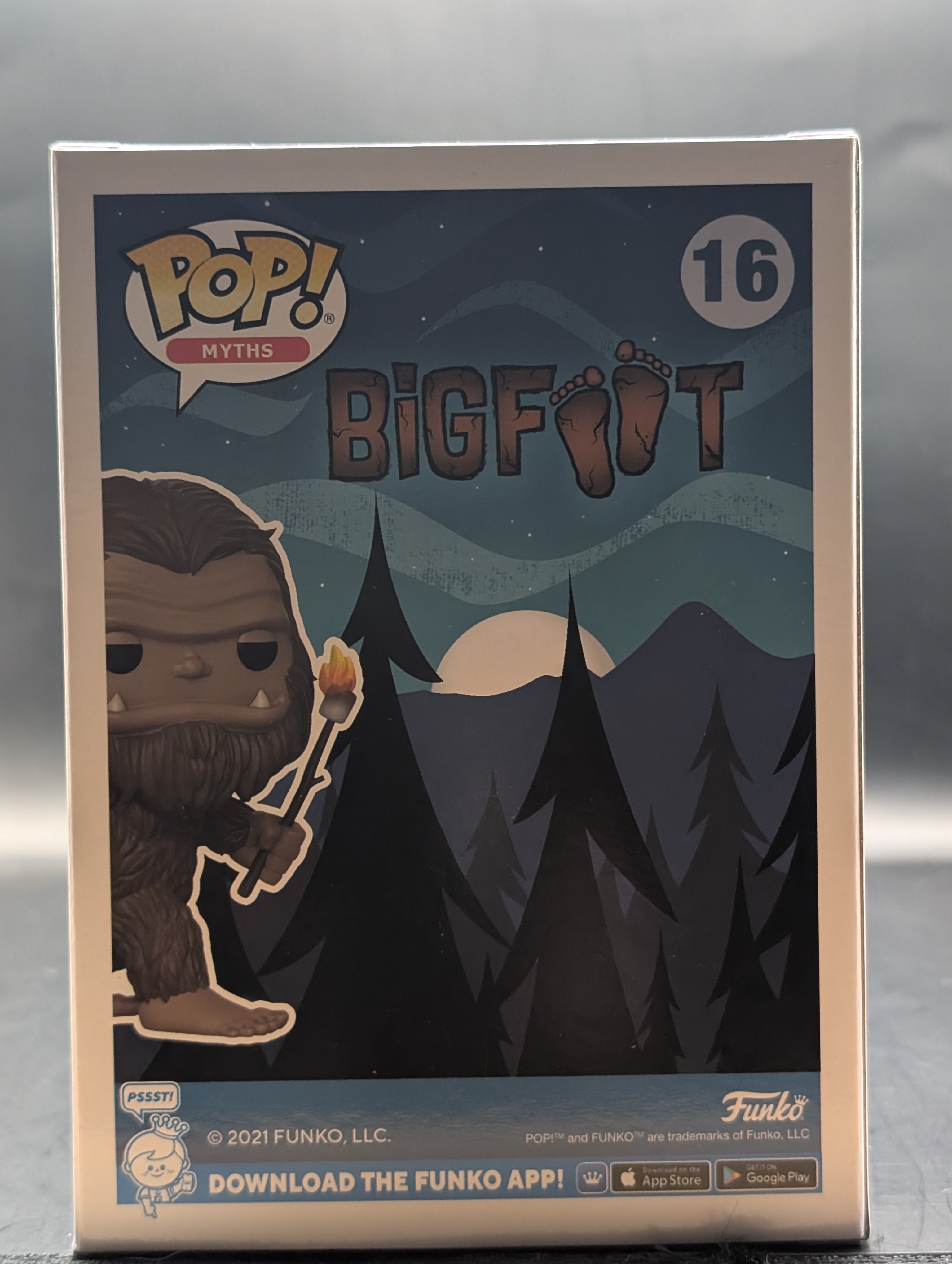 Flocked Bigfoot (Marshmallow) Funko Pop