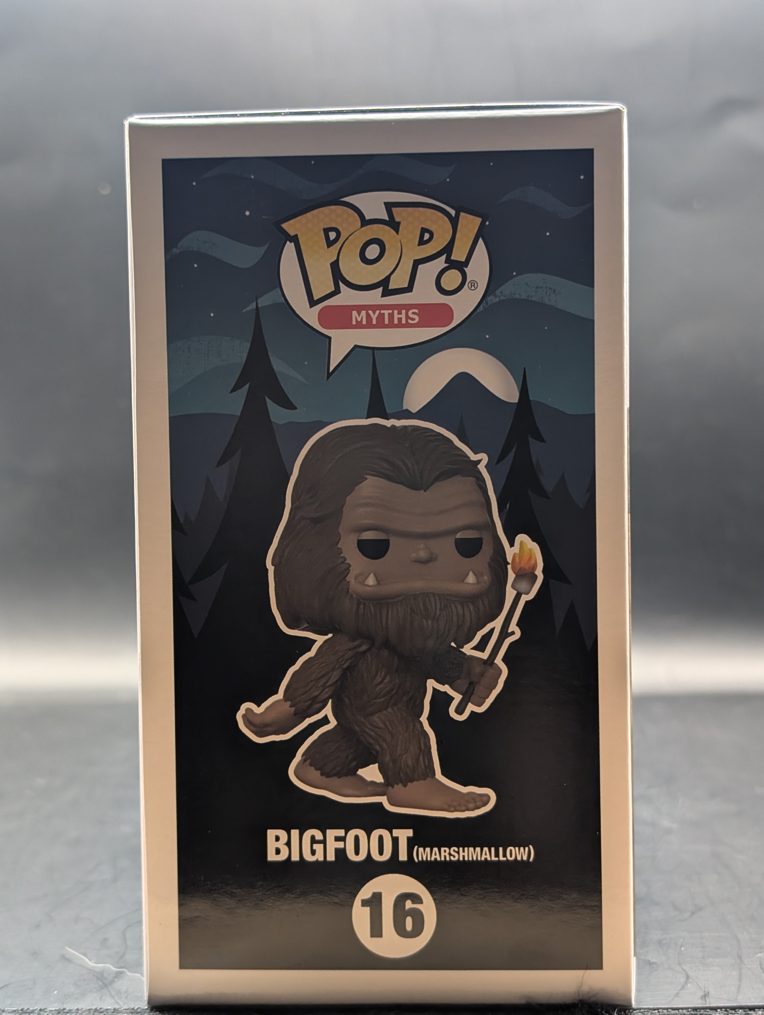 Flocked Bigfoot (Marshmallow) Funko Pop