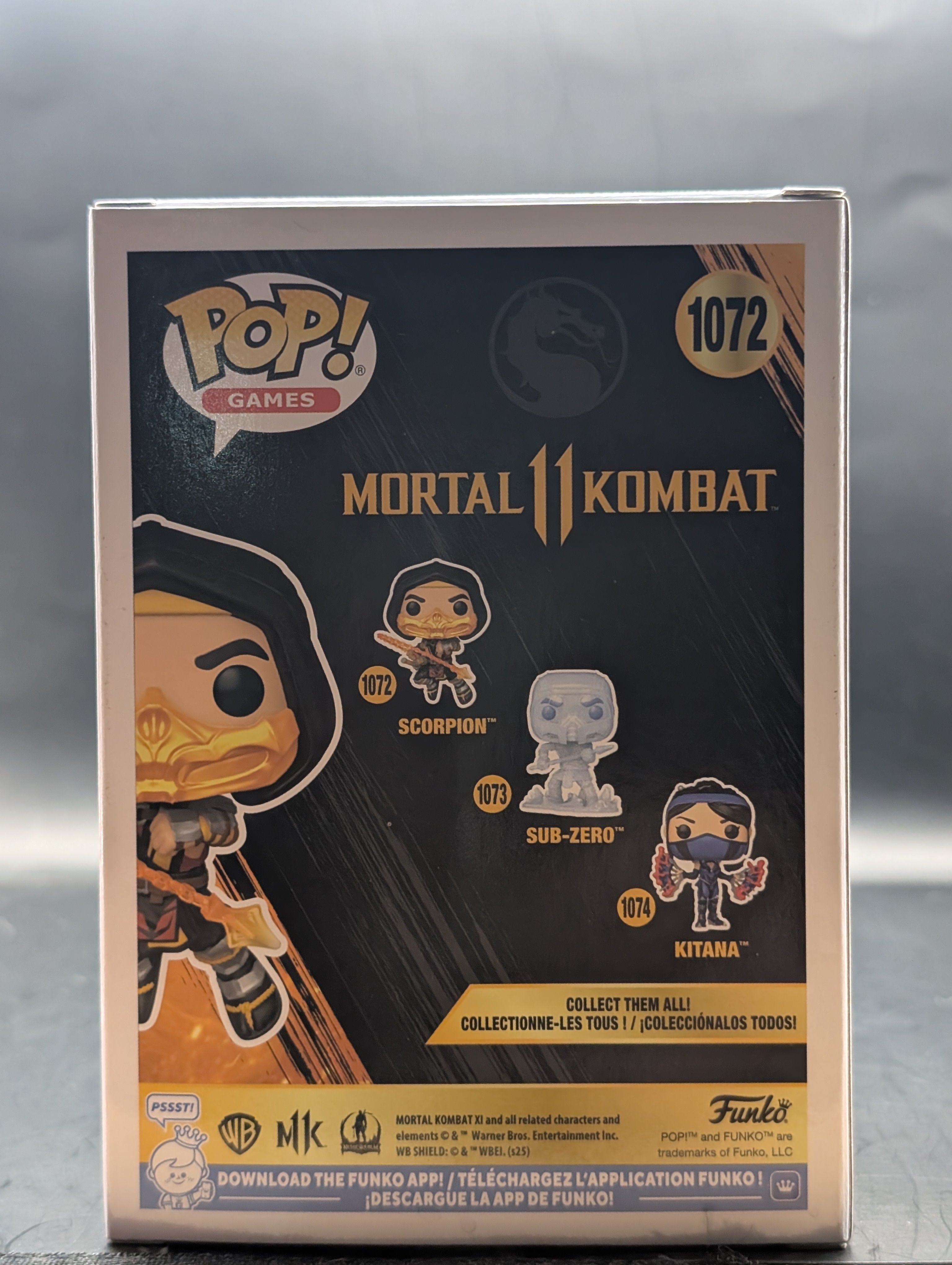 Scorpion Funko Pop