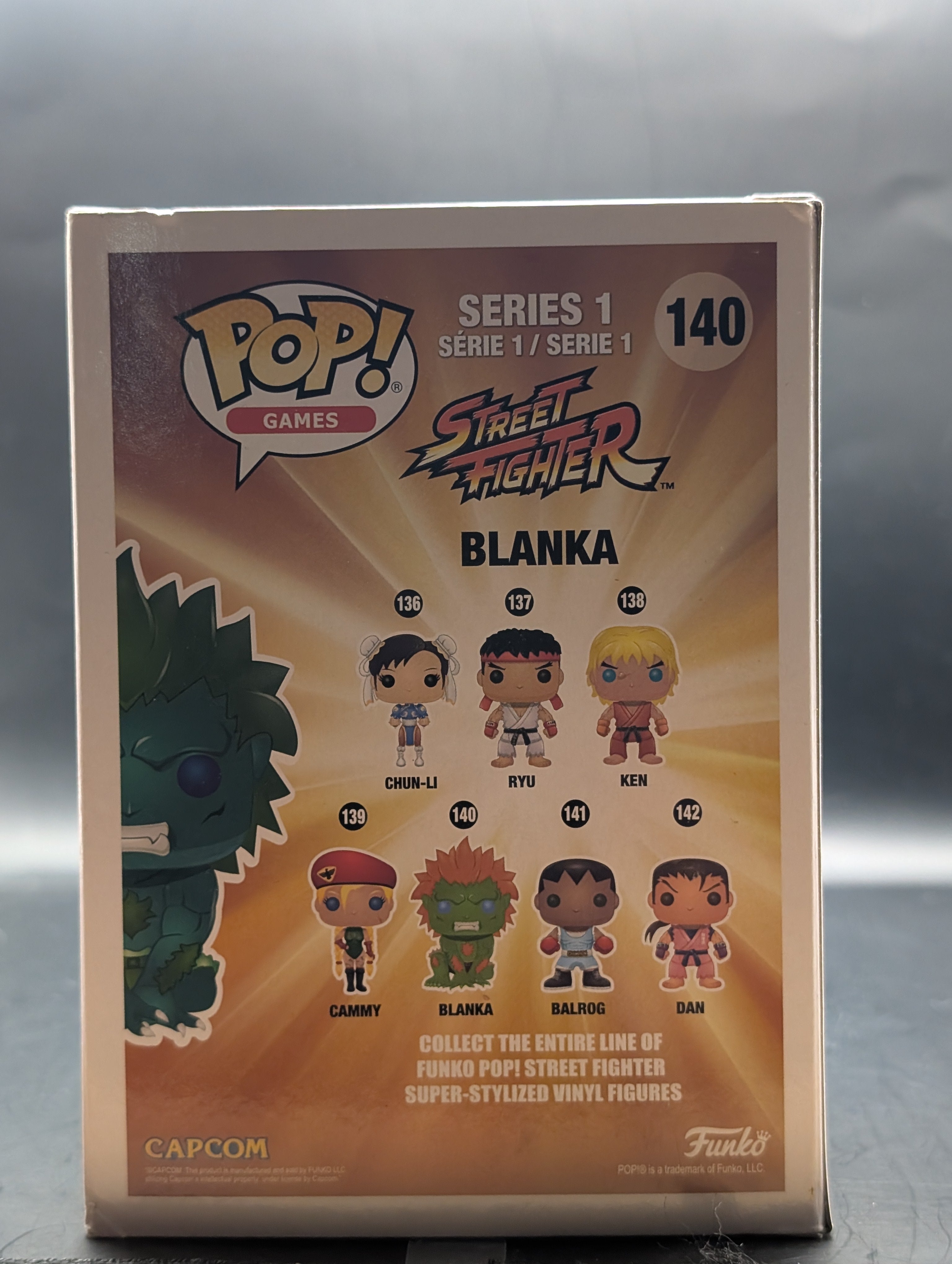 Street Fighter Blanka Funko Pop