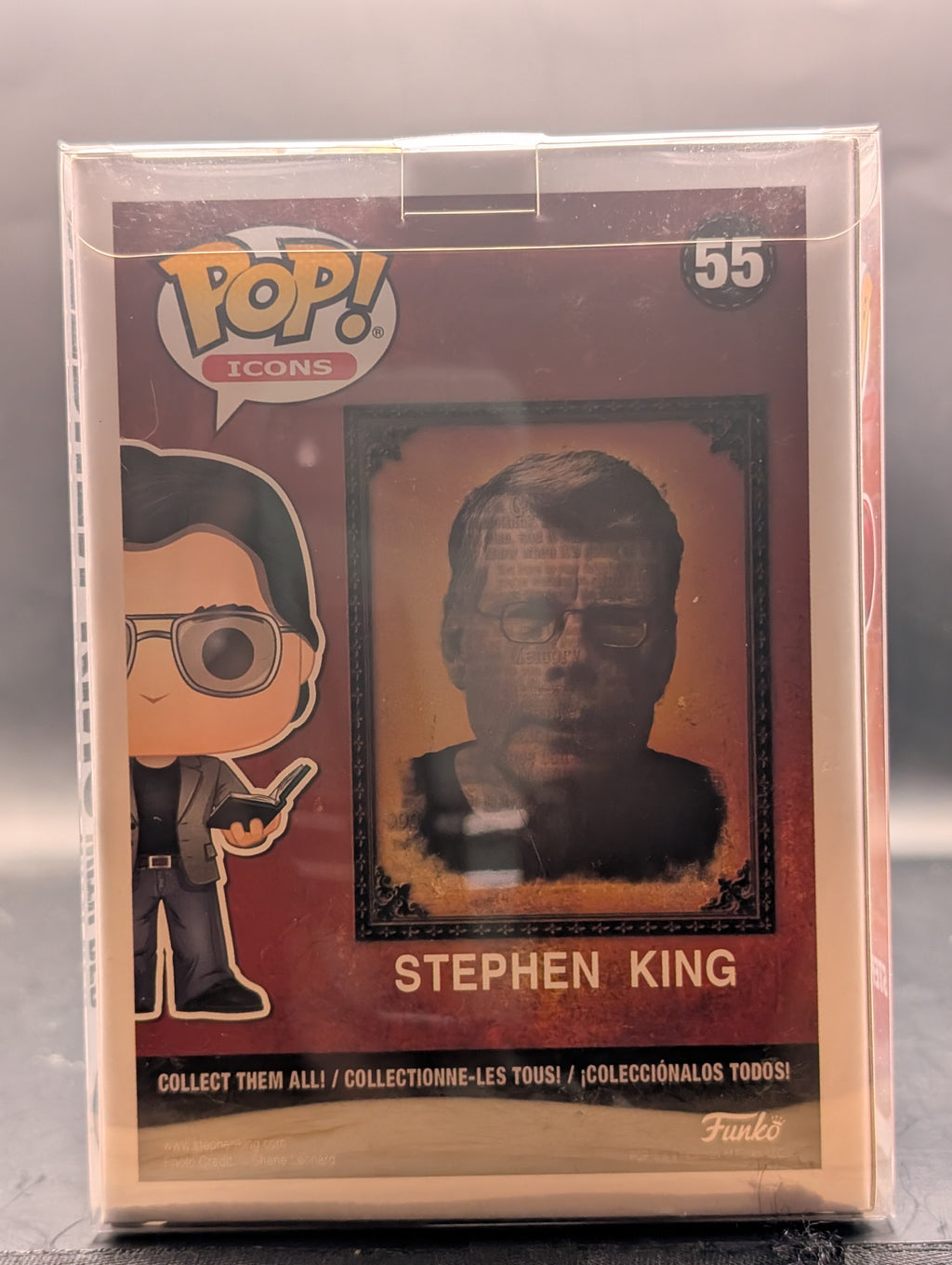Stephen King With Red Balloon Funko Pop