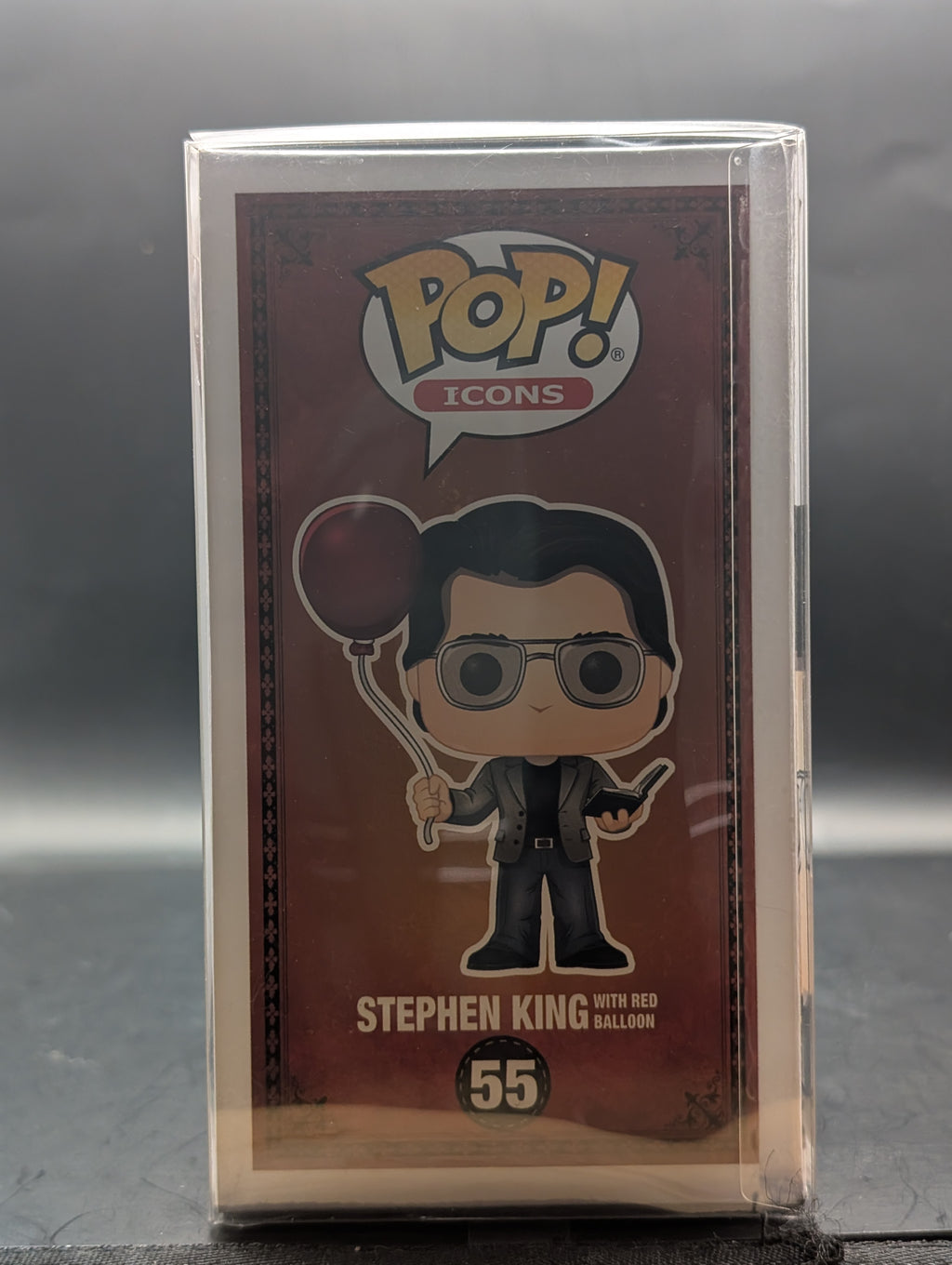 Stephen King With Red Balloon Funko Pop