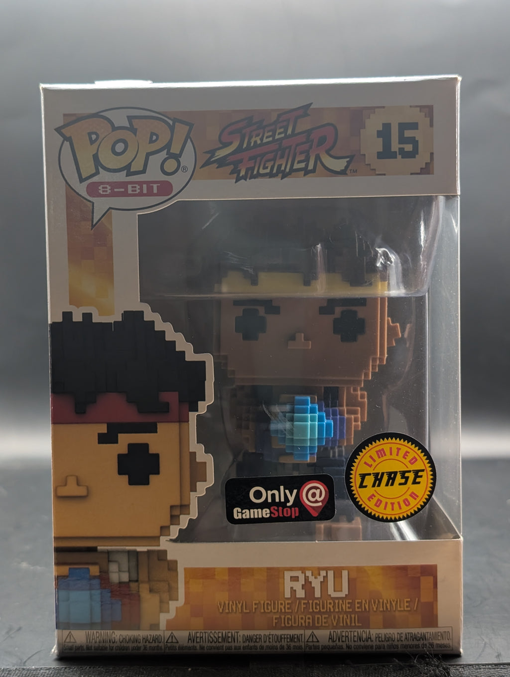 Street Fighter Ryu 8-Bit Funko Pop