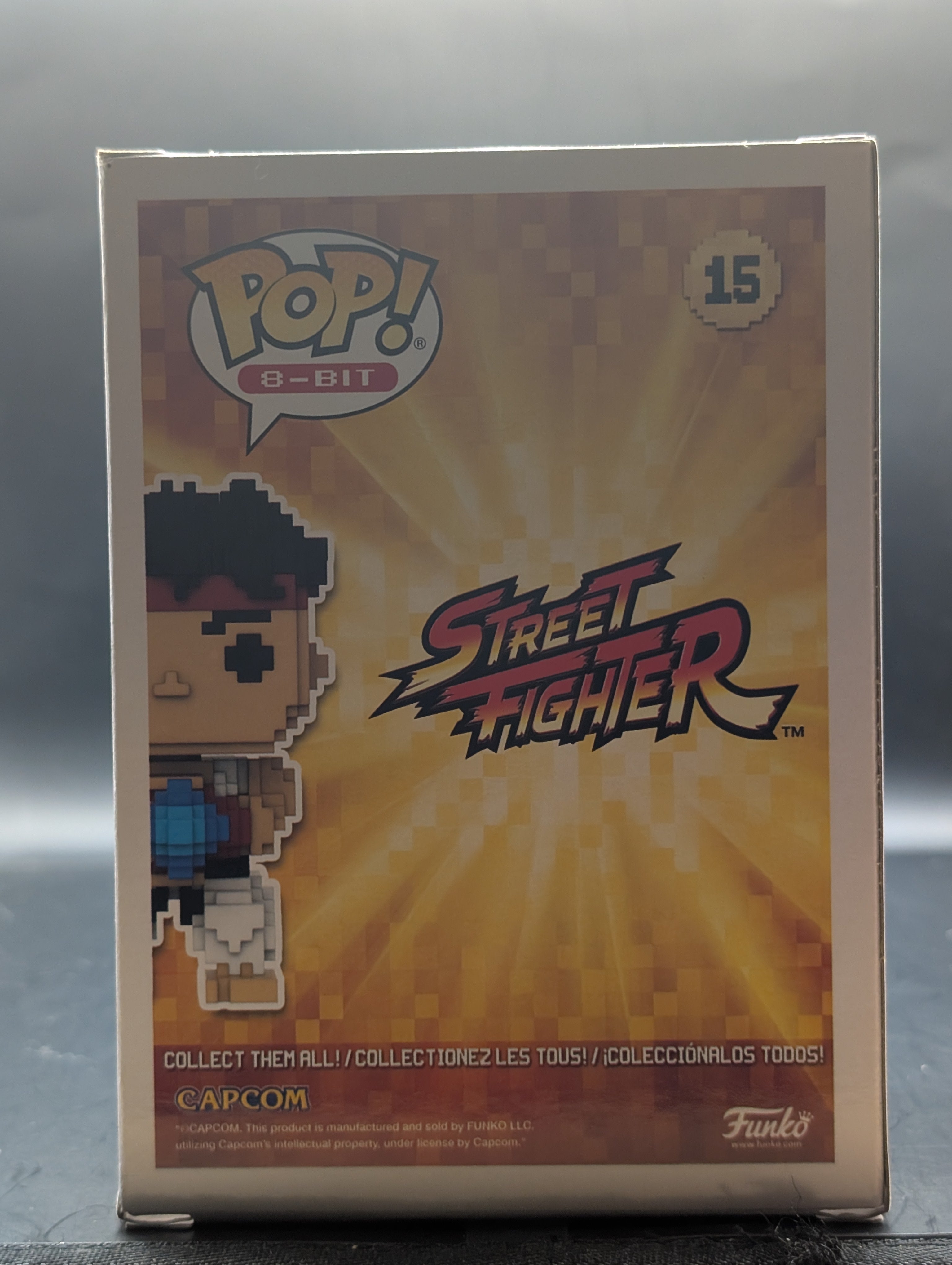 Street Fighter Ryu 8-Bit Funko Pop