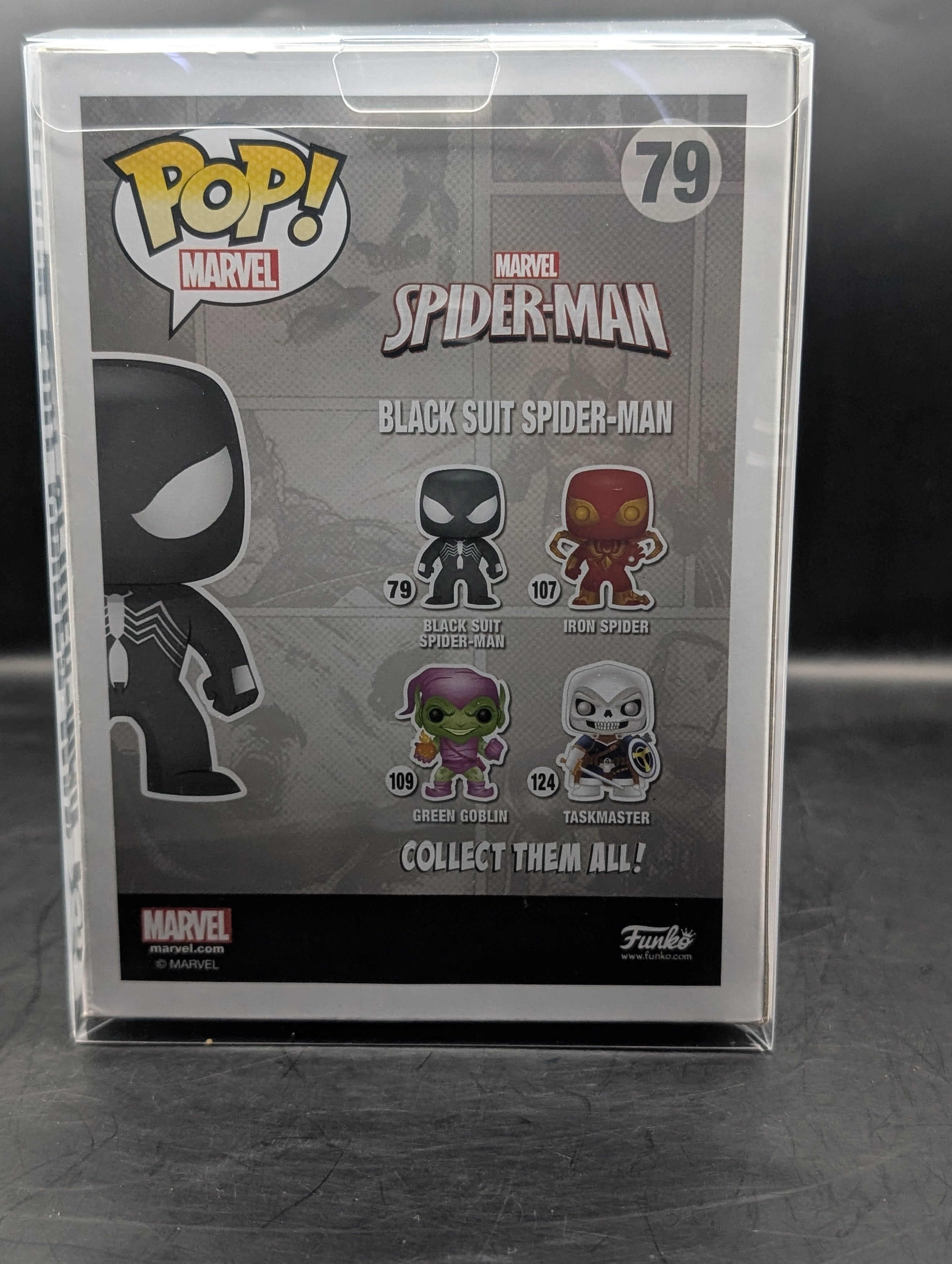 Black Suit Spider-man Funko Pop
