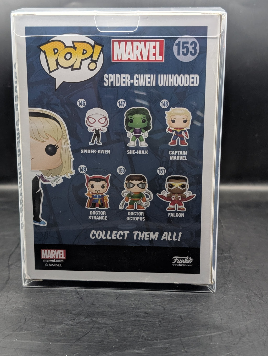 Spider-Gwen Unhooded Funko Pop