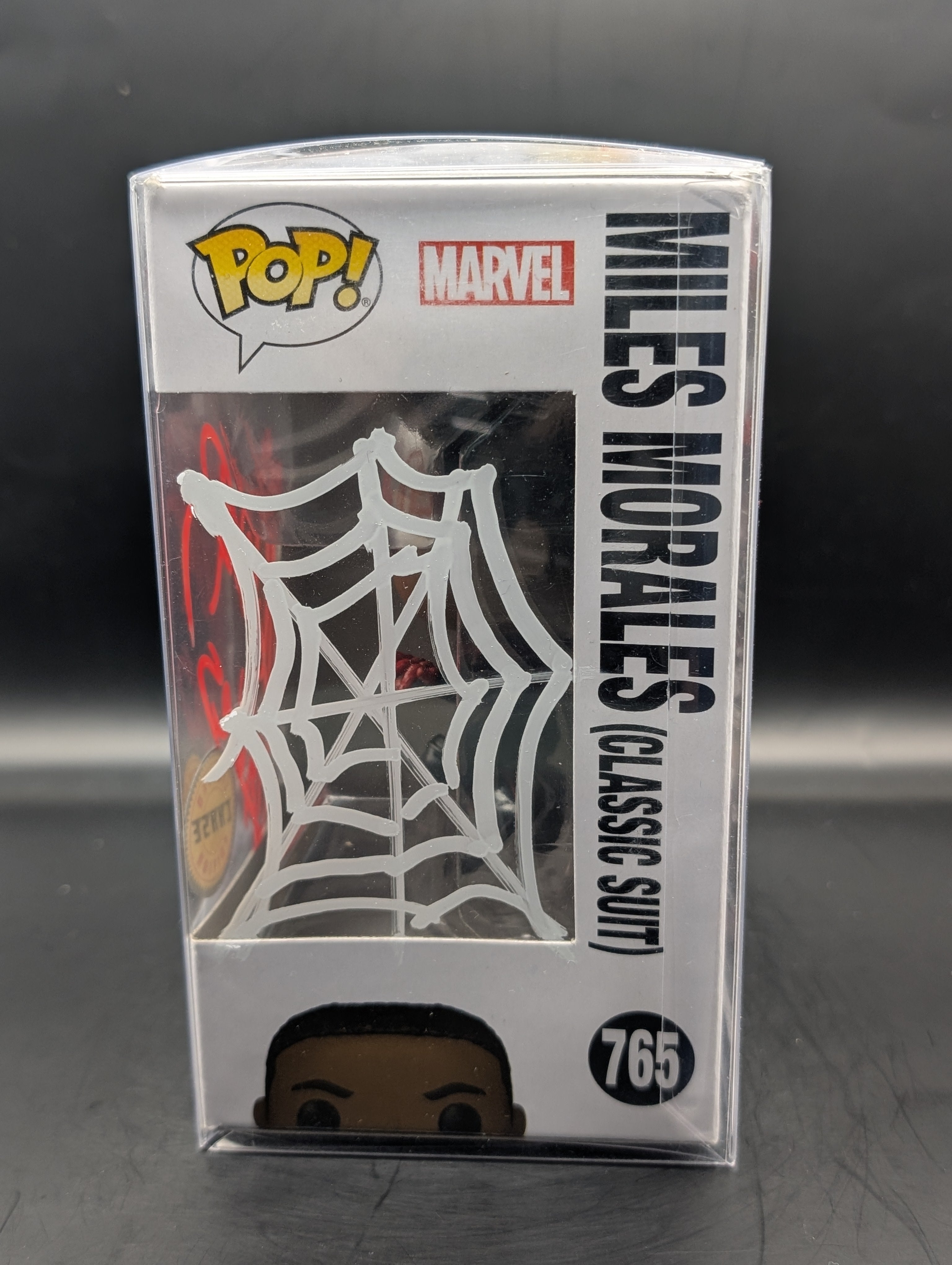 signed miles morales funko by Nadji Jeter