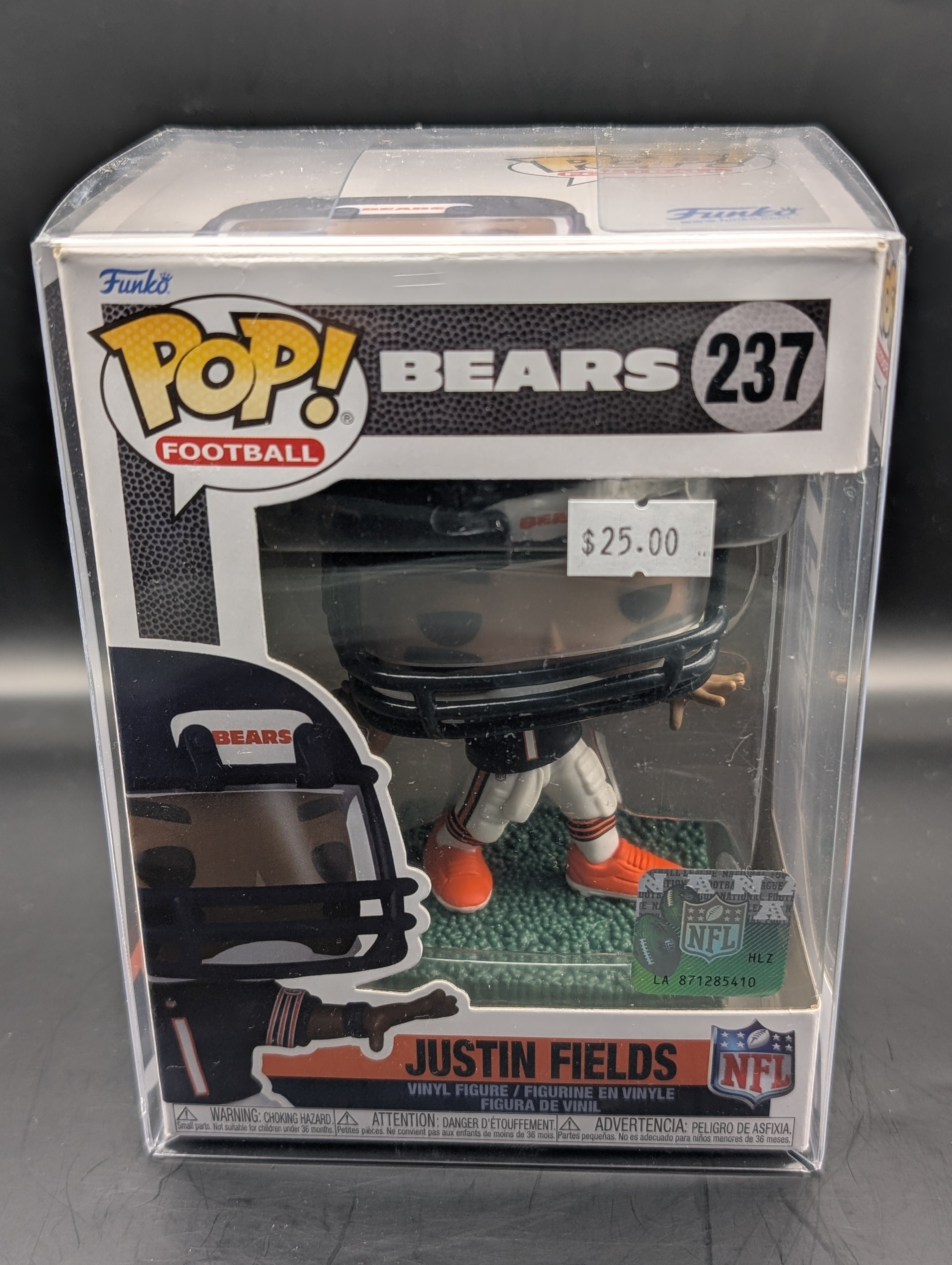 "Bears" Justin Fields Funko Pop