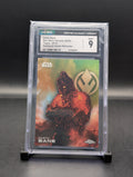 Star Wars Chrome Darth Bane #113 Kashyyyk Green Refractor #91/99 cgc 9