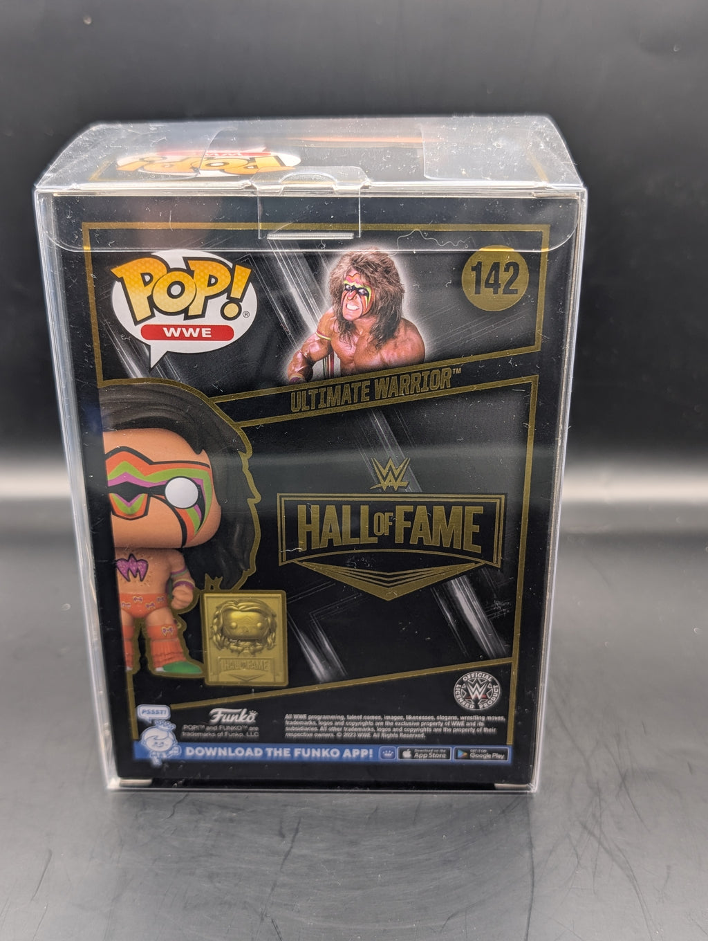 gamestop exclusive ultimate warrior funko pop