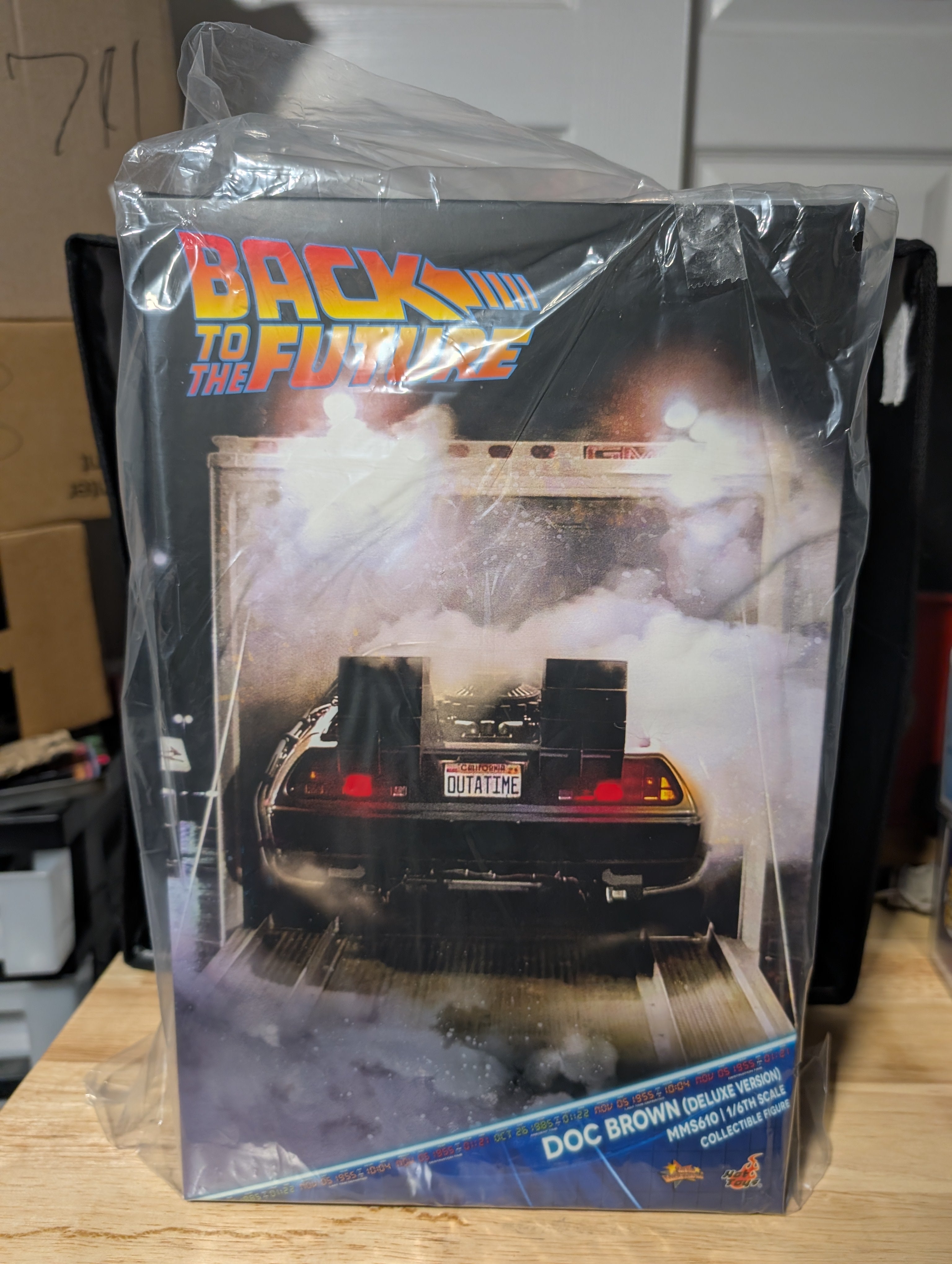 Doc Brown Sealed Hot Toy