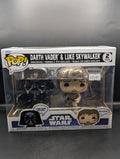 Darth Vader and Luke Skywalker Funko Pop
