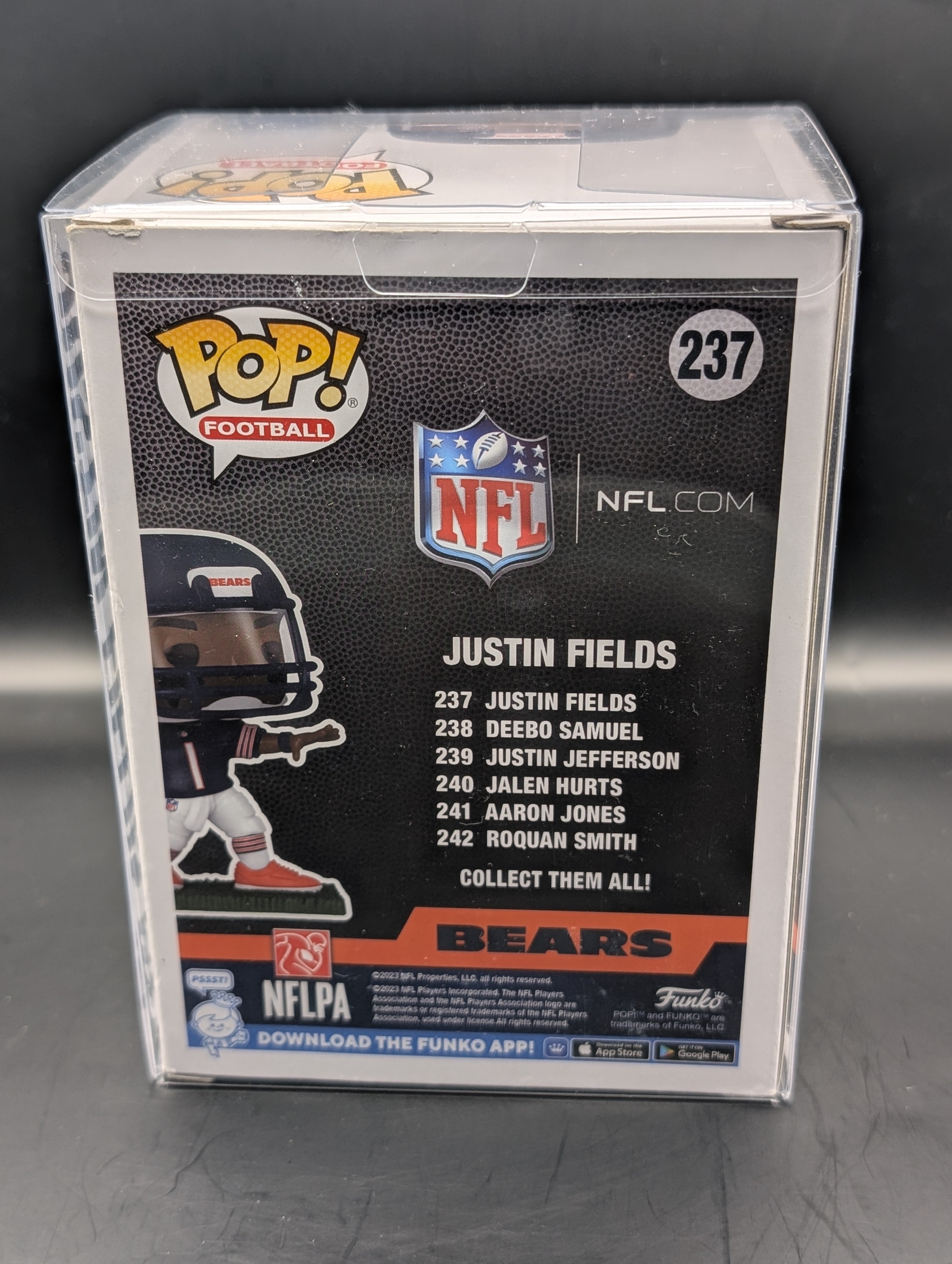 "Bears" Justin Fields Funko Pop