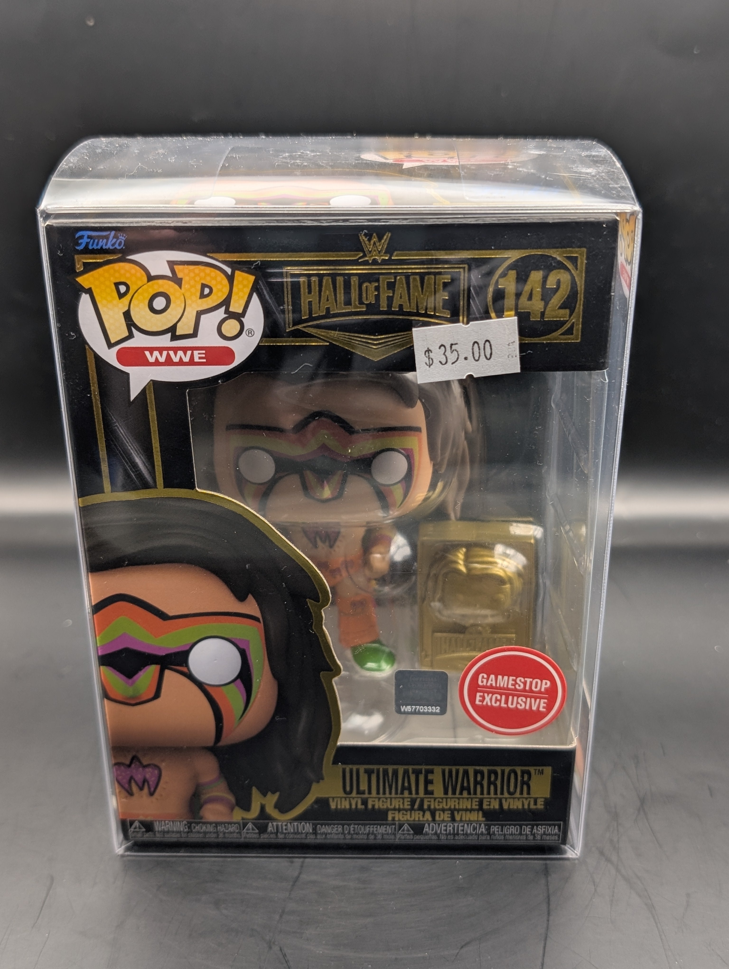 gamestop exclusive ultimate warrior funko pop