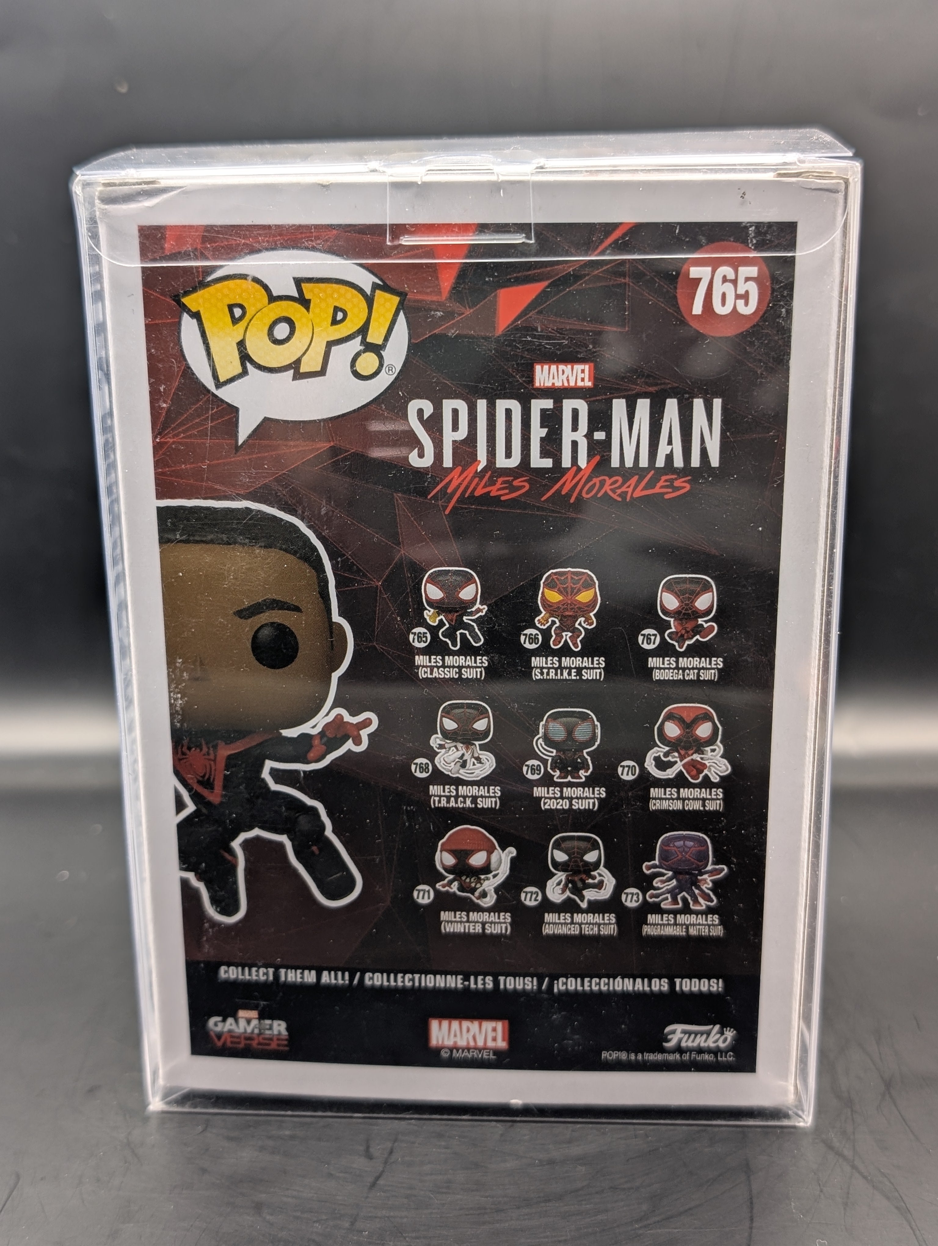 signed miles morales funko by Nadji Jeter