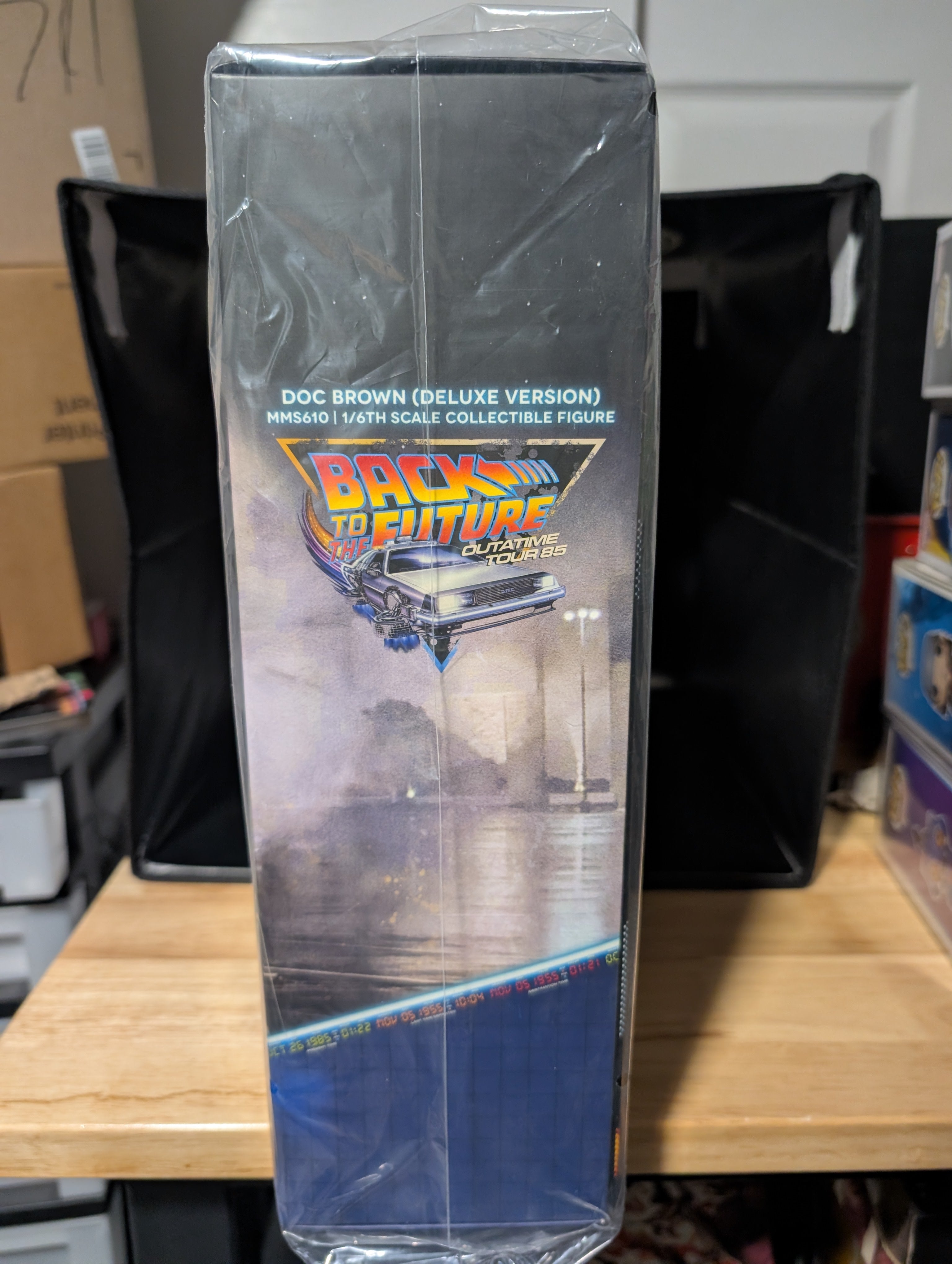 Doc Brown Sealed Hot Toy