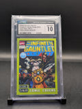 Infinity Gauntlet Upper Deck #cc-1 comic cover Lenticular cgc 10
