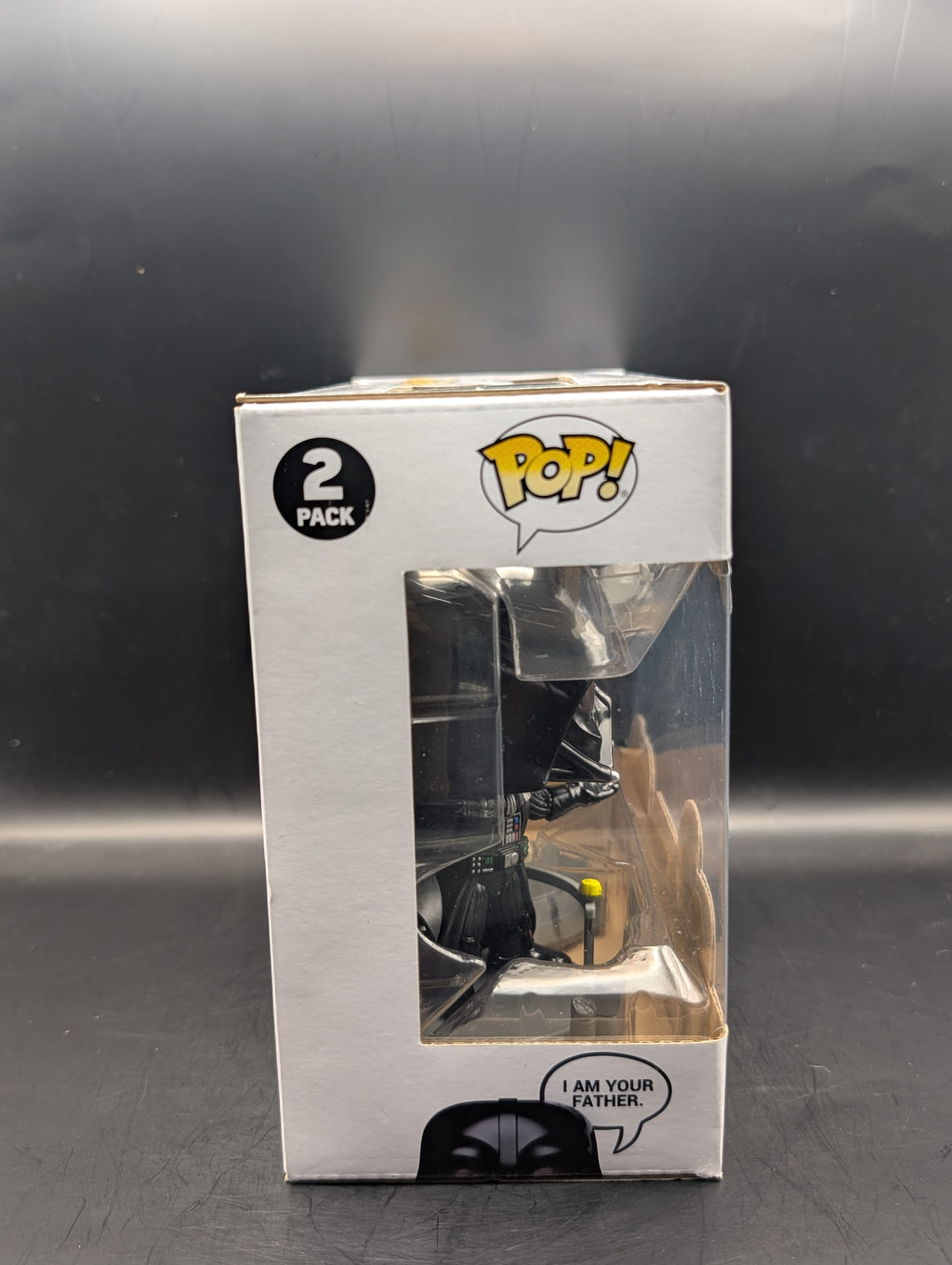 Darth Vader and Luke Skywalker Funko Pop