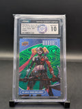 DC Annual Upper deck The Harley Quinn Who Laughs #47 green #482/499 CGC 10